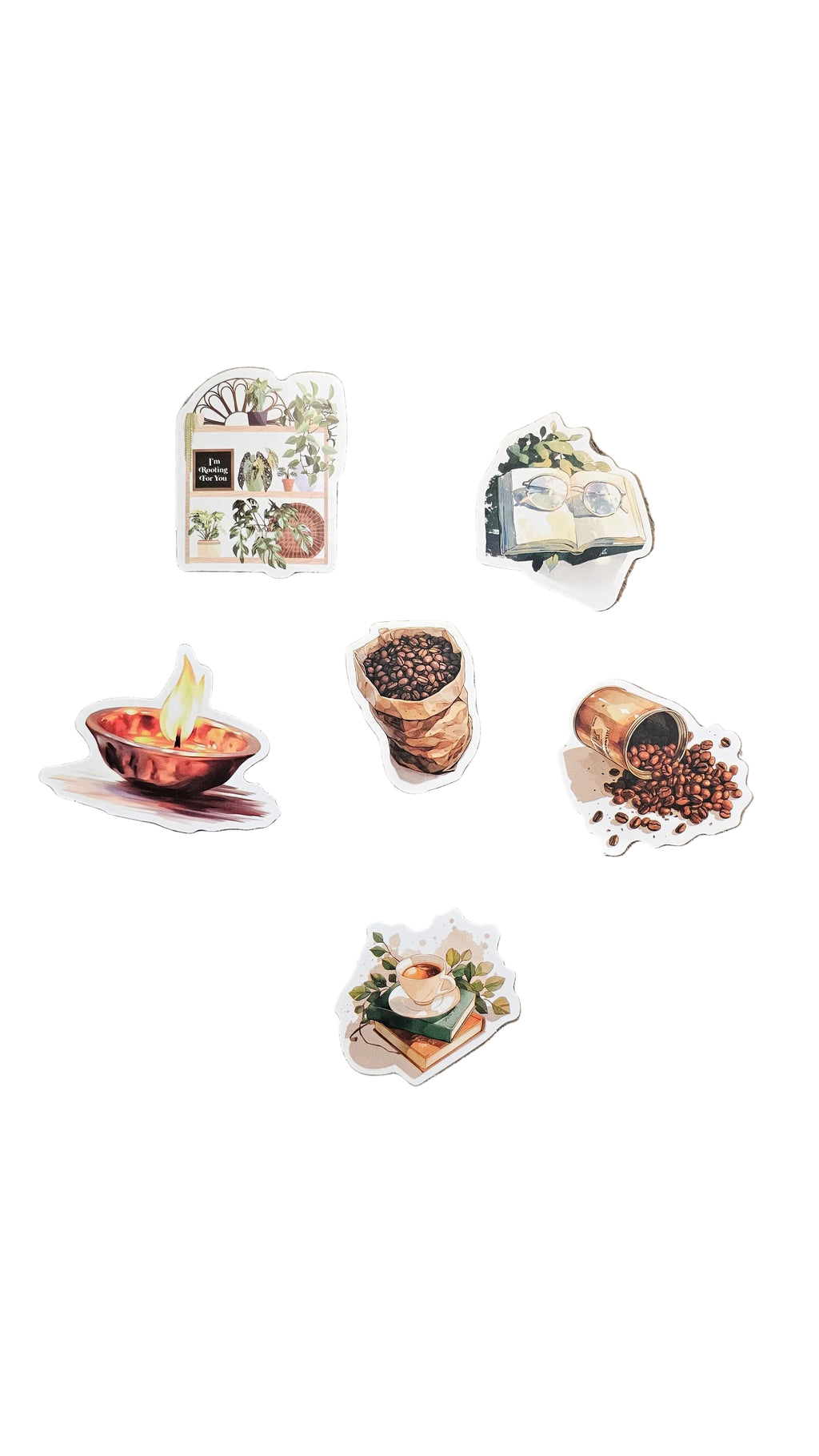 It All Begins with a Coffee Bean Premium Stationery Gift Set