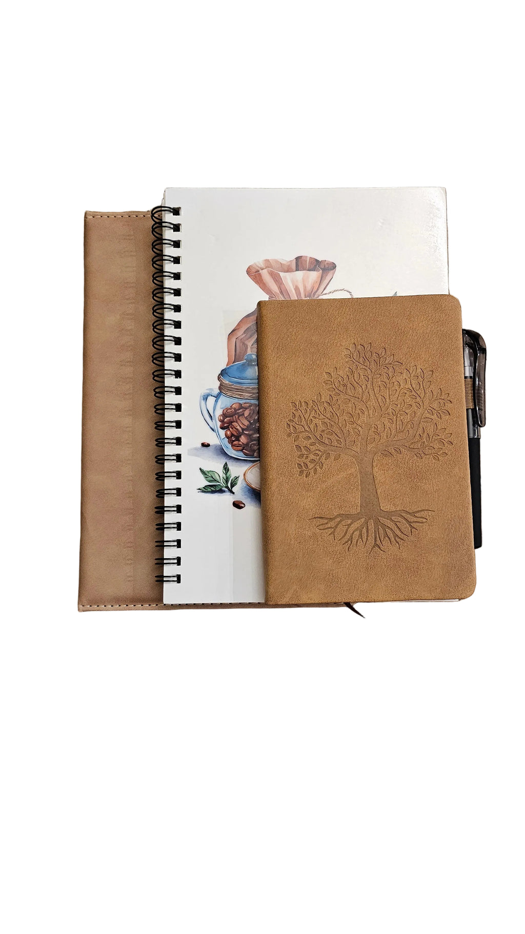 It All Begins with a Coffee Bean Premium Stationery Gift Set