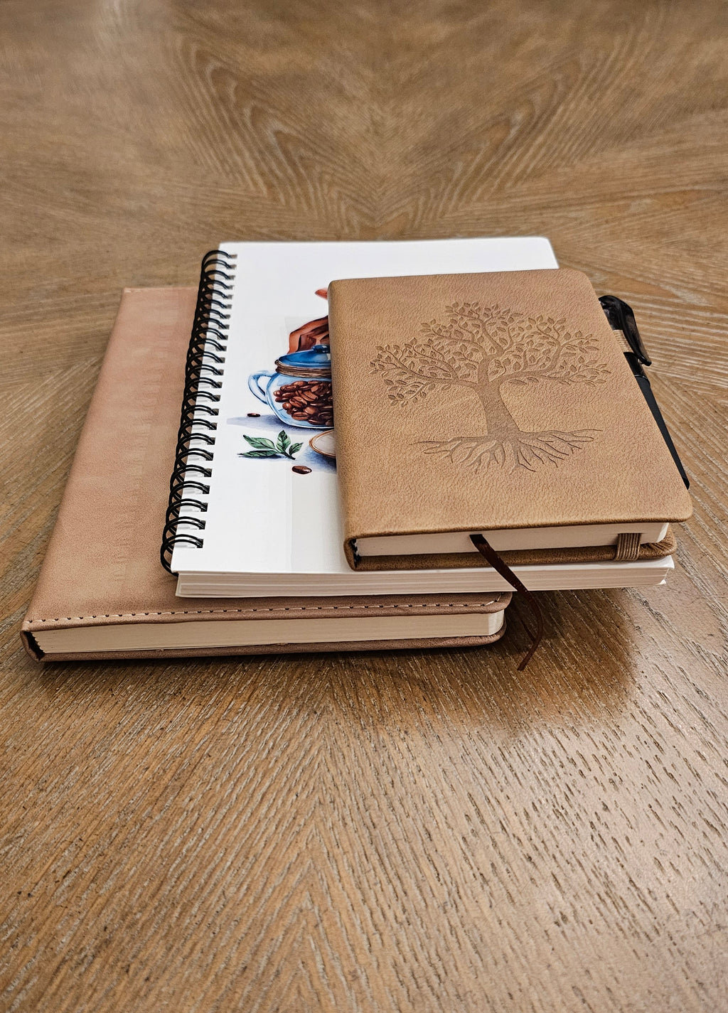It All Begins with a Coffee Bean Premium Stationery Gift Set