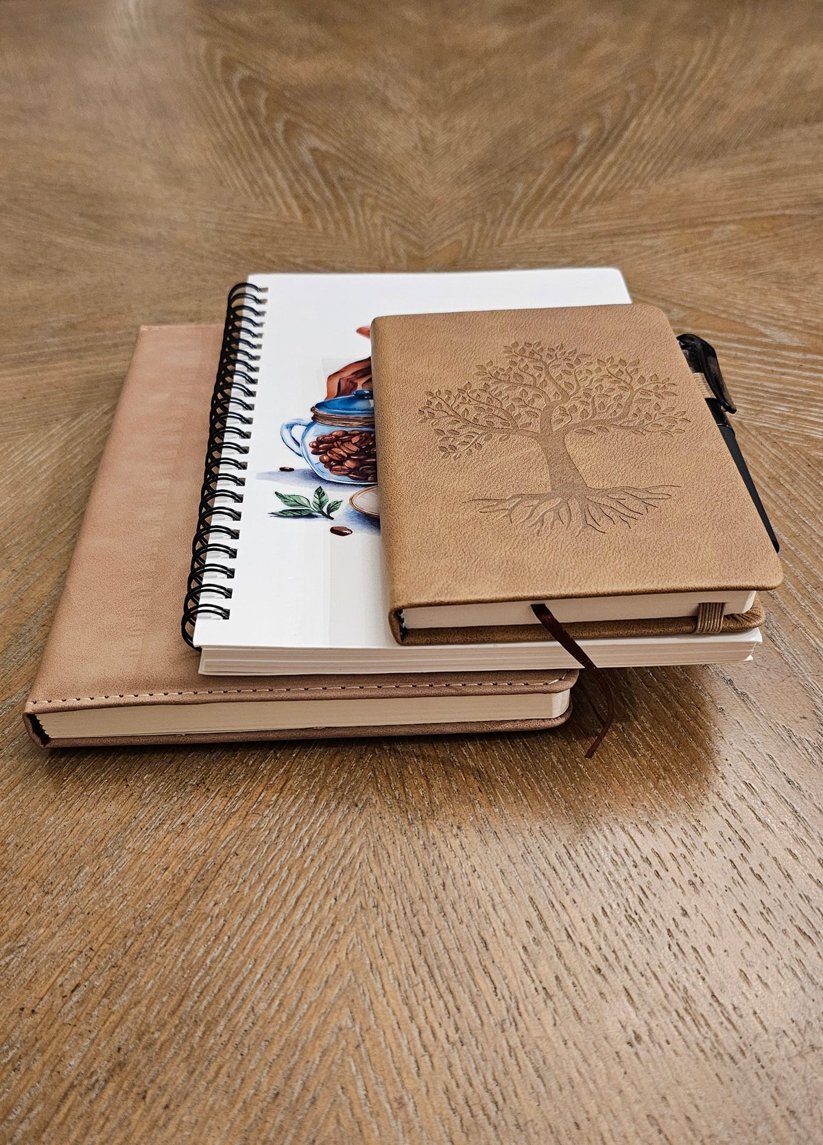 It All Begins with a Coffee Bean Premium Stationery Gift Set
