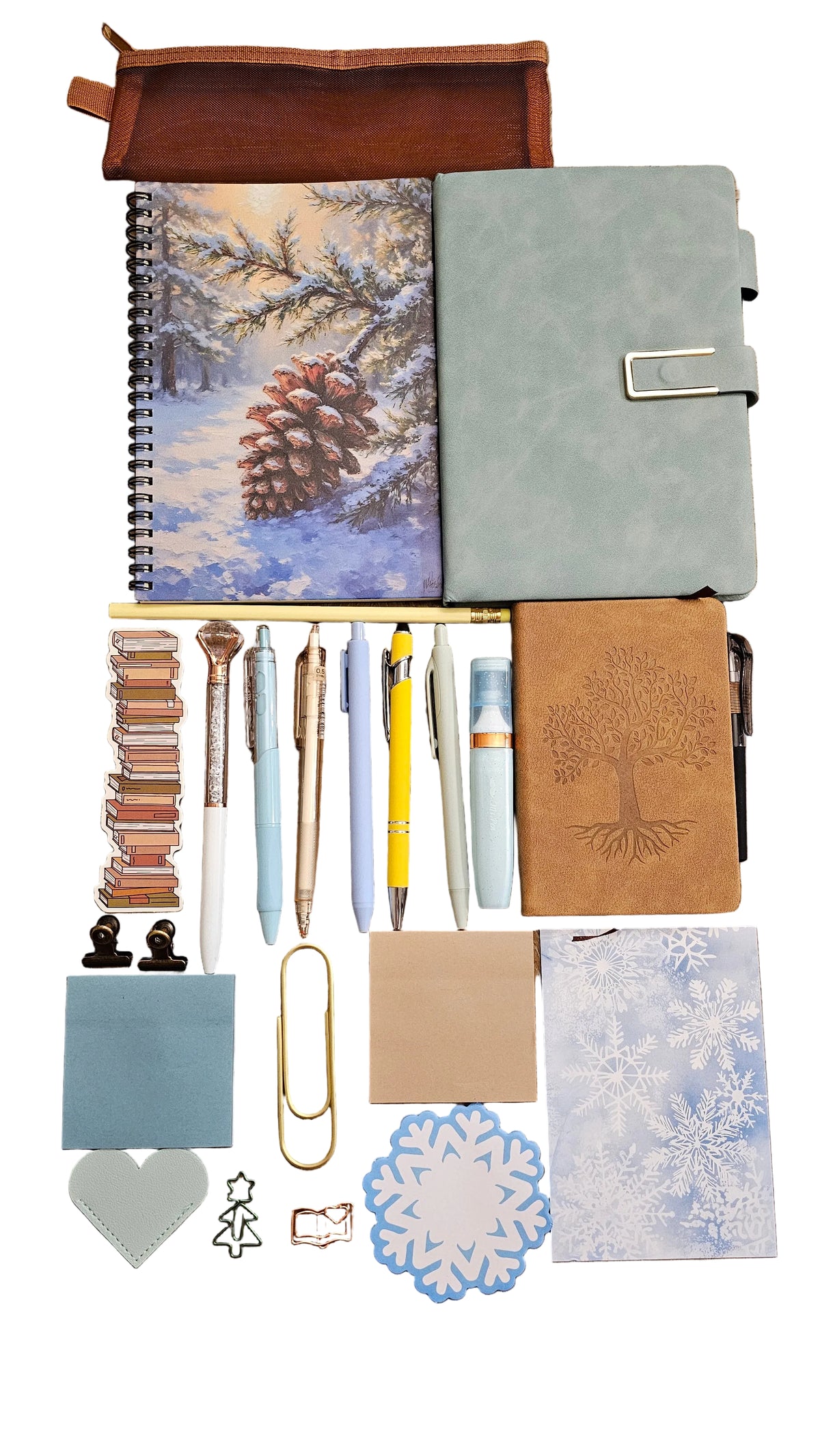 A Pinecone in the Snow Stationery Gift Set