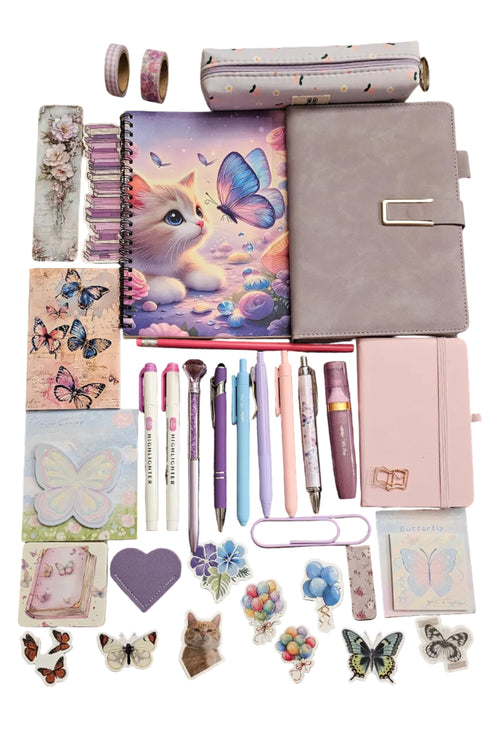A Little Pretty Kitty Super Premium Stationery Gift Set 🎀