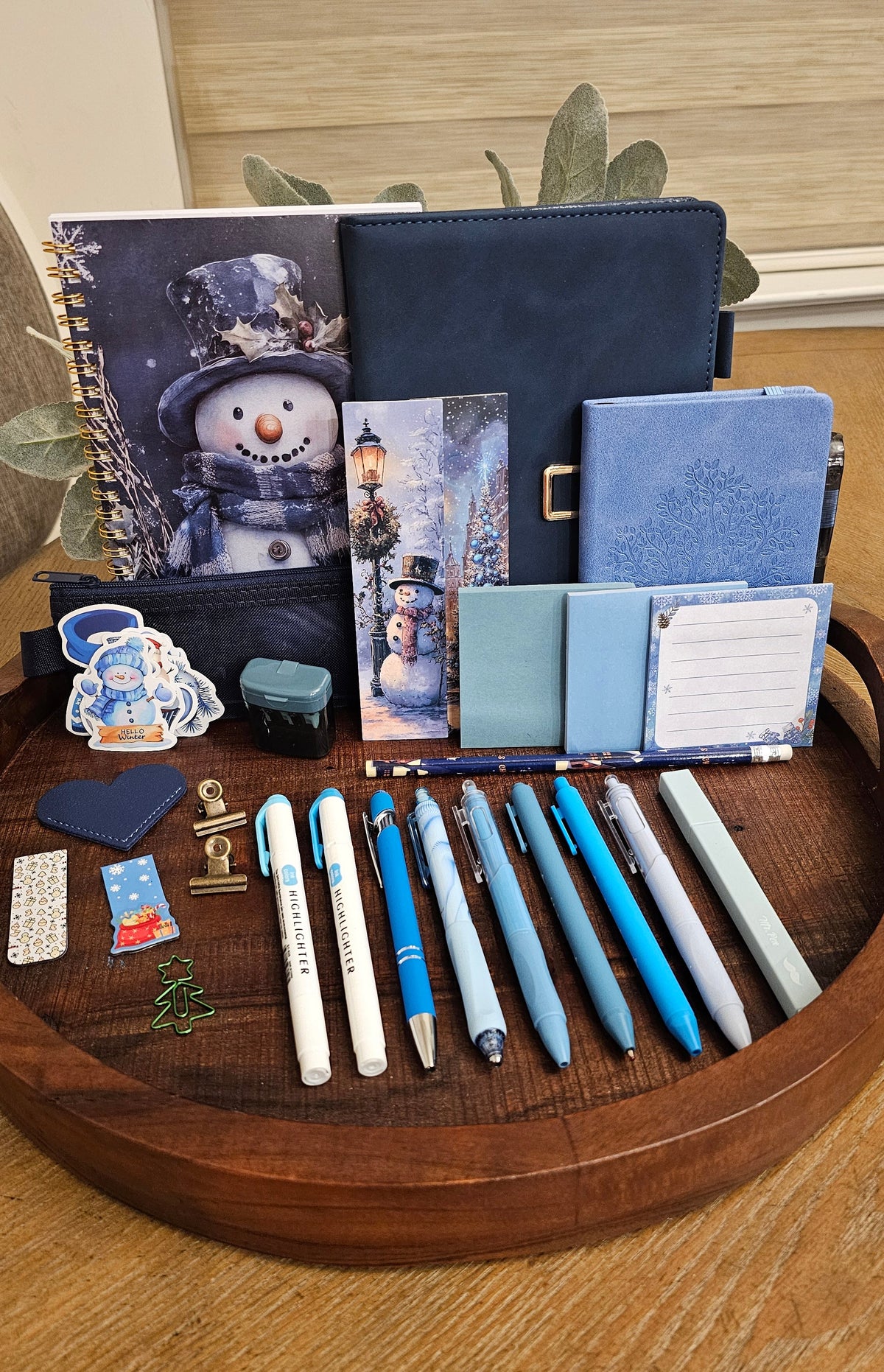 Midnight Snowman Premium Stationery Gift Set