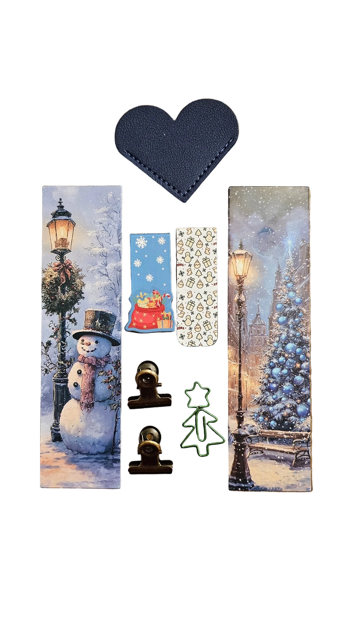 Midnight Snowman Premium Stationery Gift Set
