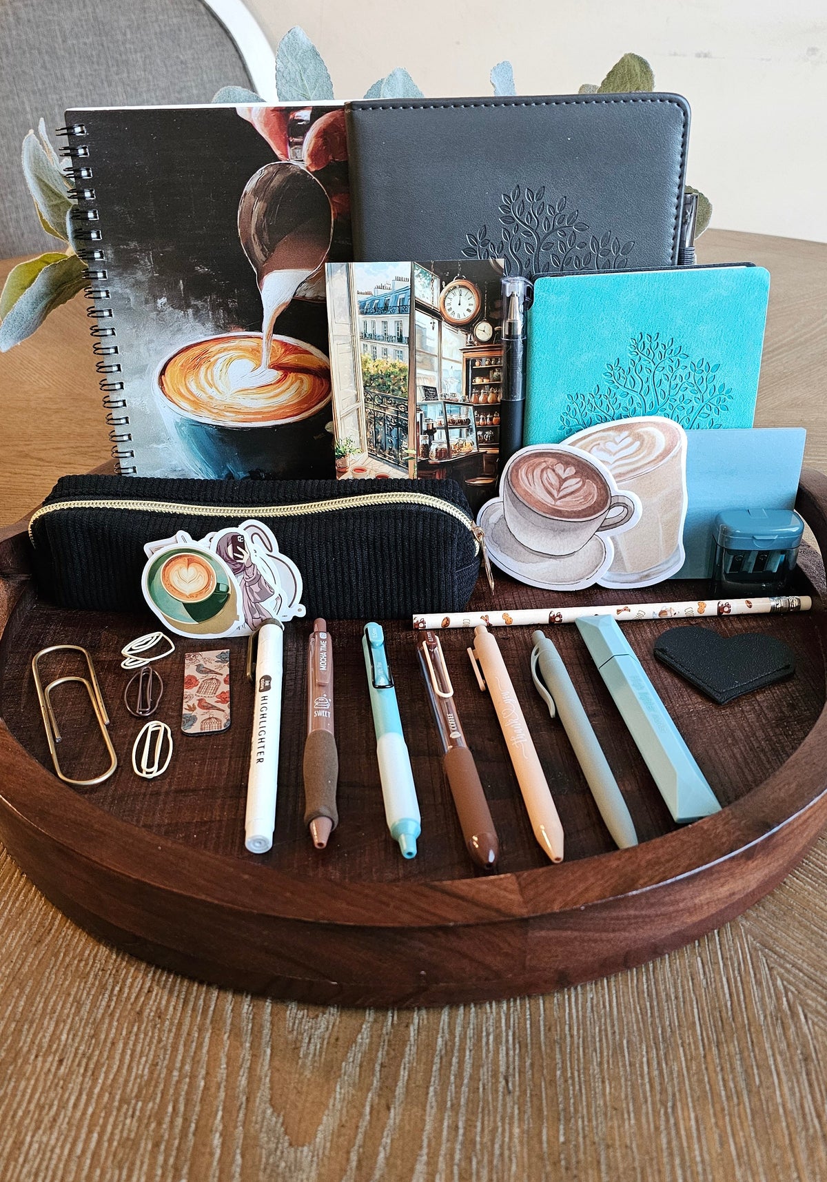 The Cozy Coffee Corner Premium Stationery Gift Set