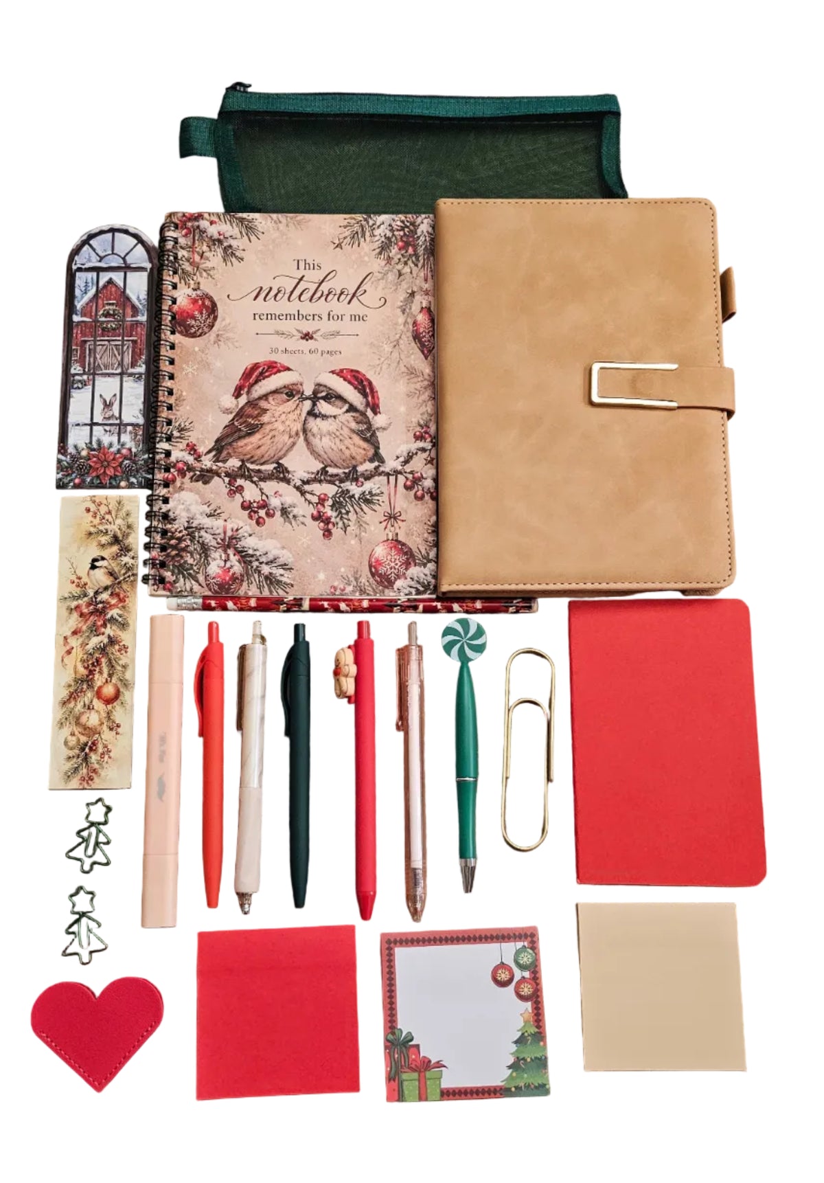 The Christmas Sparrows Premium Stationery Gift Set