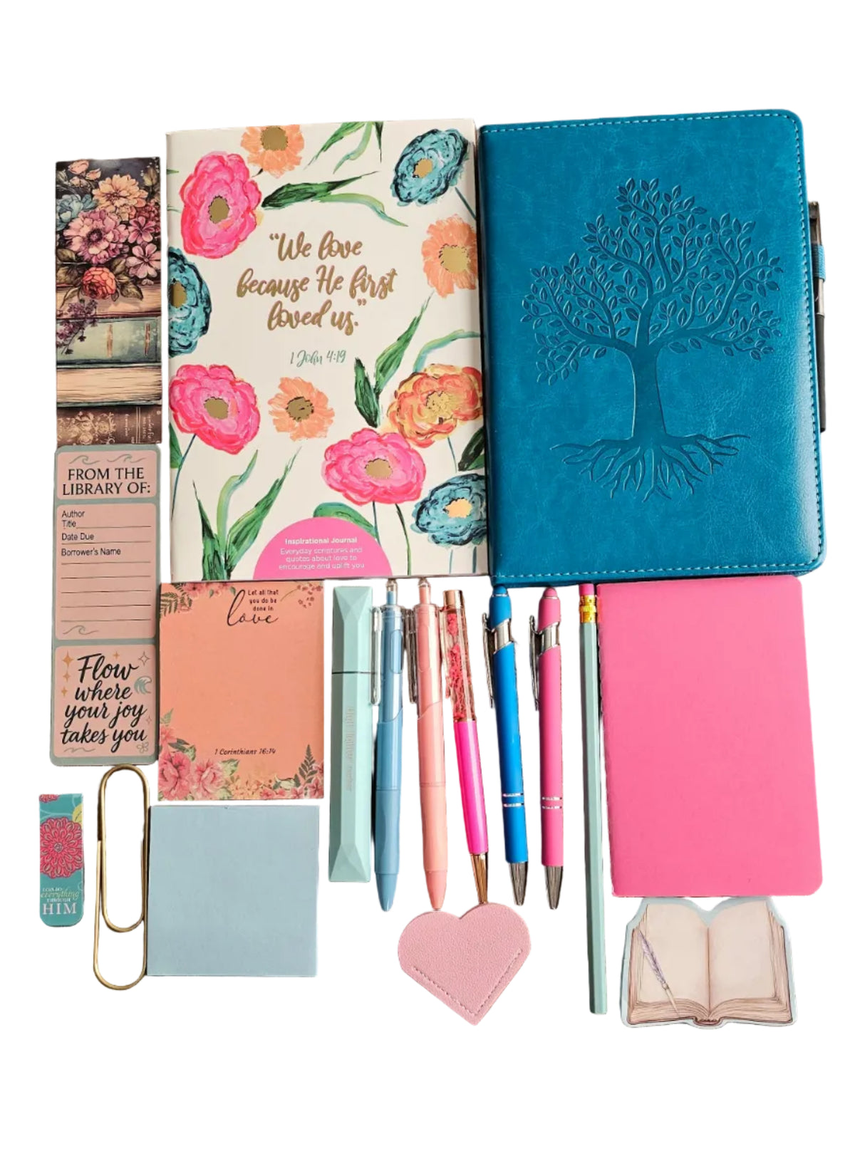 The Colors of His Love Stationery Gift Set