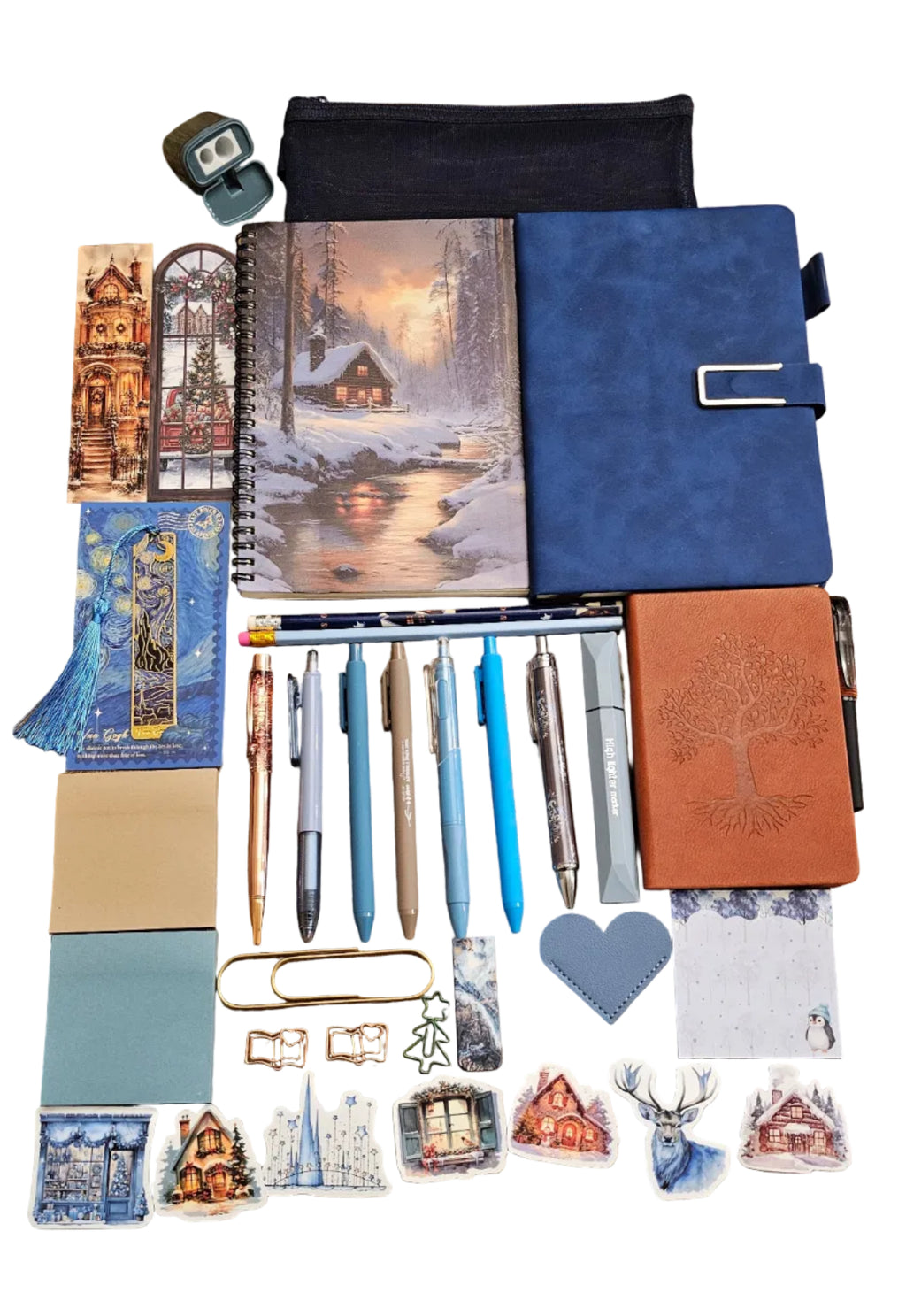 The Cabin Beyond the Pines Premium Stationery Gift Set