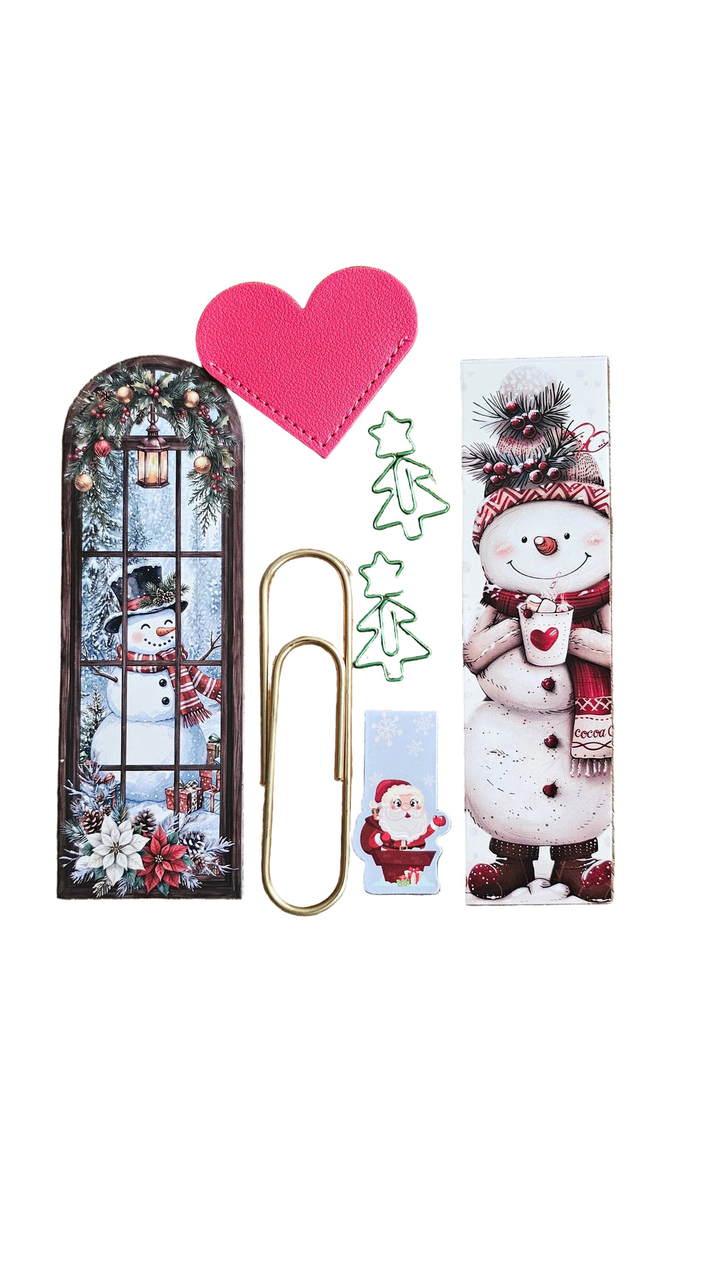 Red Hat Snowman Premium Stationery Gift Set