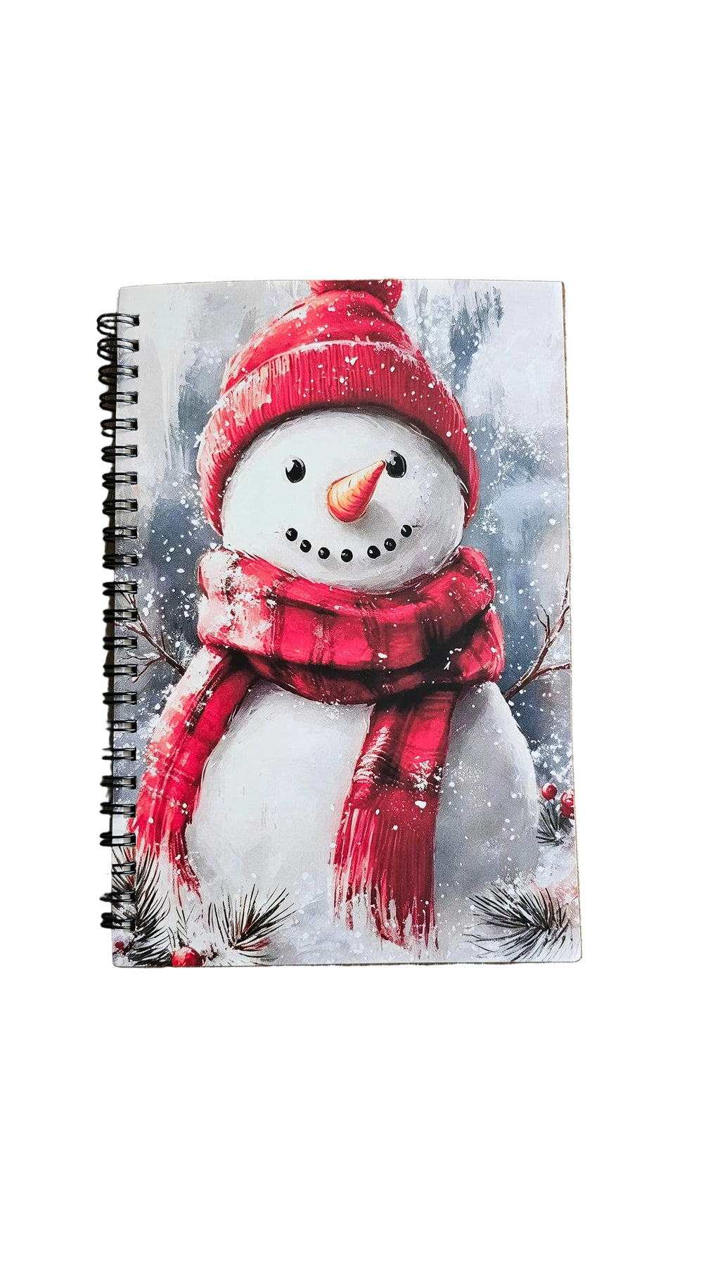 Red Hat Snowman Premium Stationery Gift Set