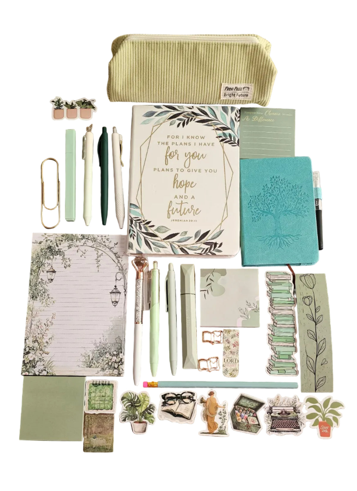 🌱 Rooted in Grace Stationery Gift Set