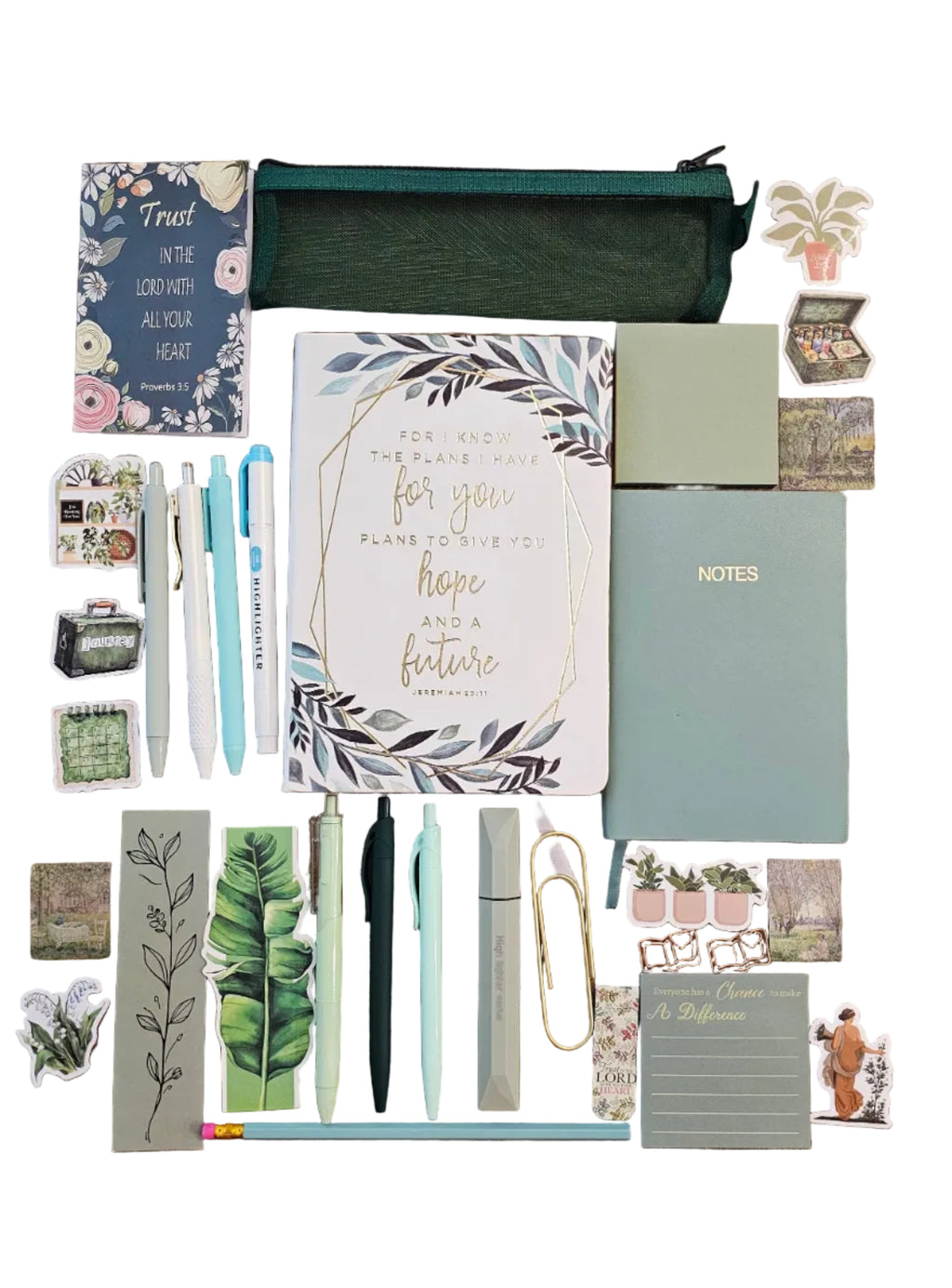 🌱 Rooted in Grace Stationery Gift Set