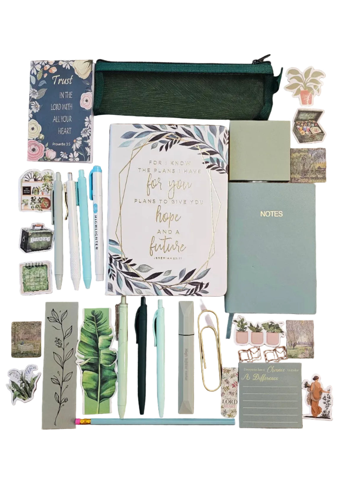 🌱 Rooted in Grace Stationery Gift Set