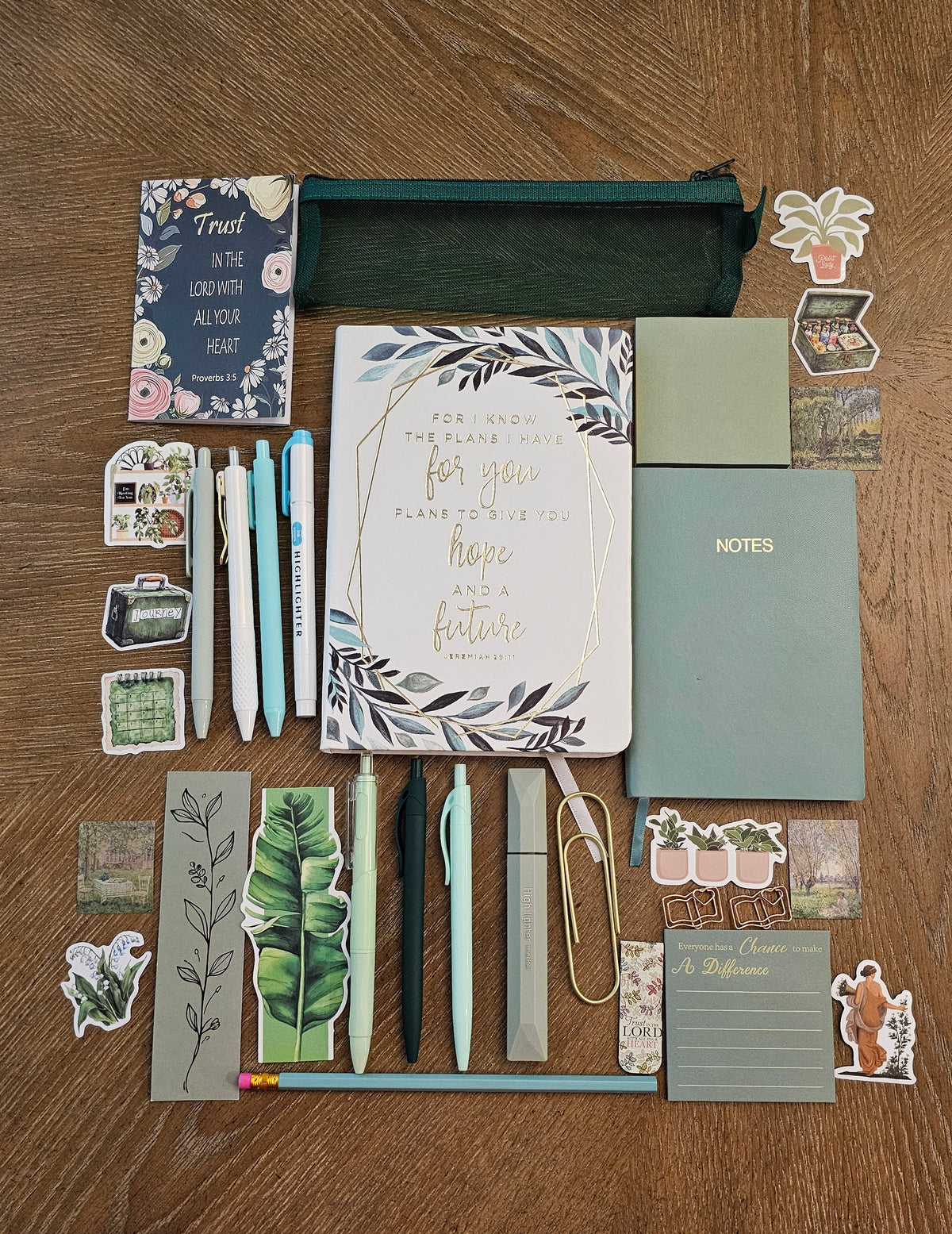 🌱 Rooted in Grace Stationery Gift Set