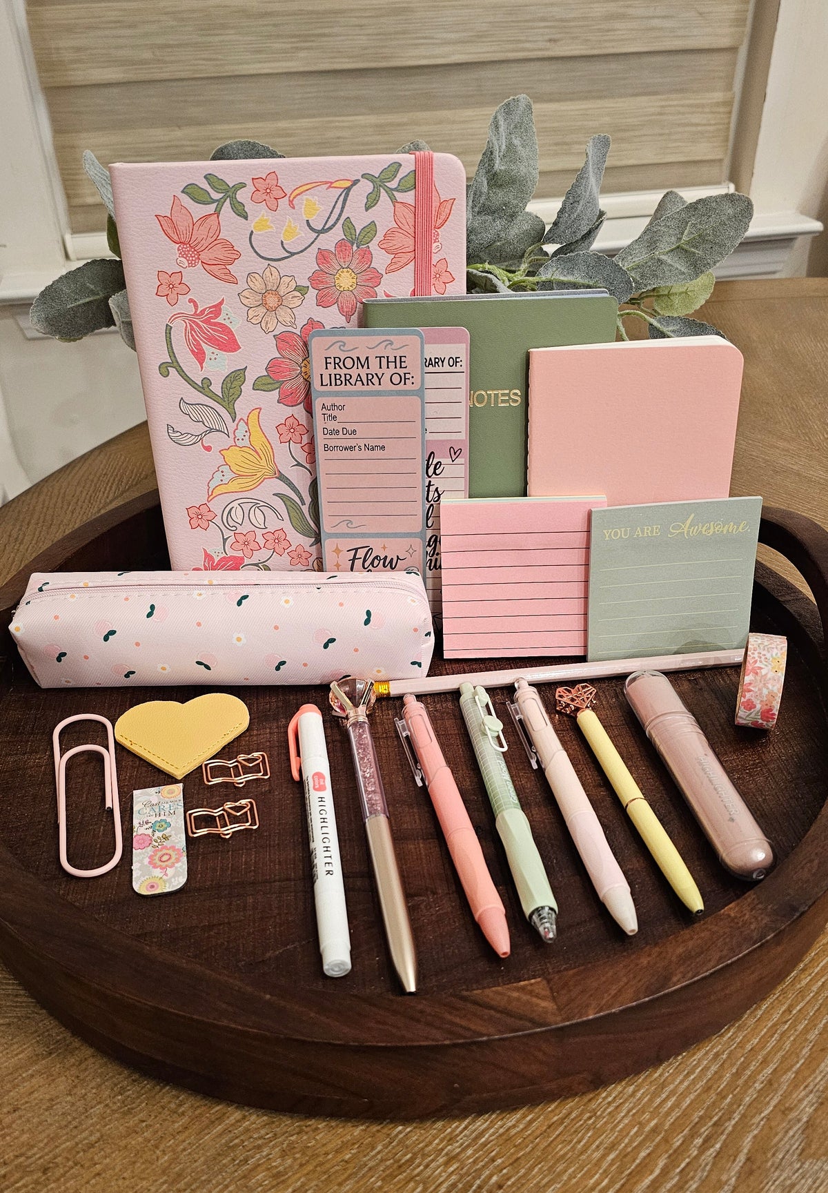 The Blushing Garden Stationery Gift Set