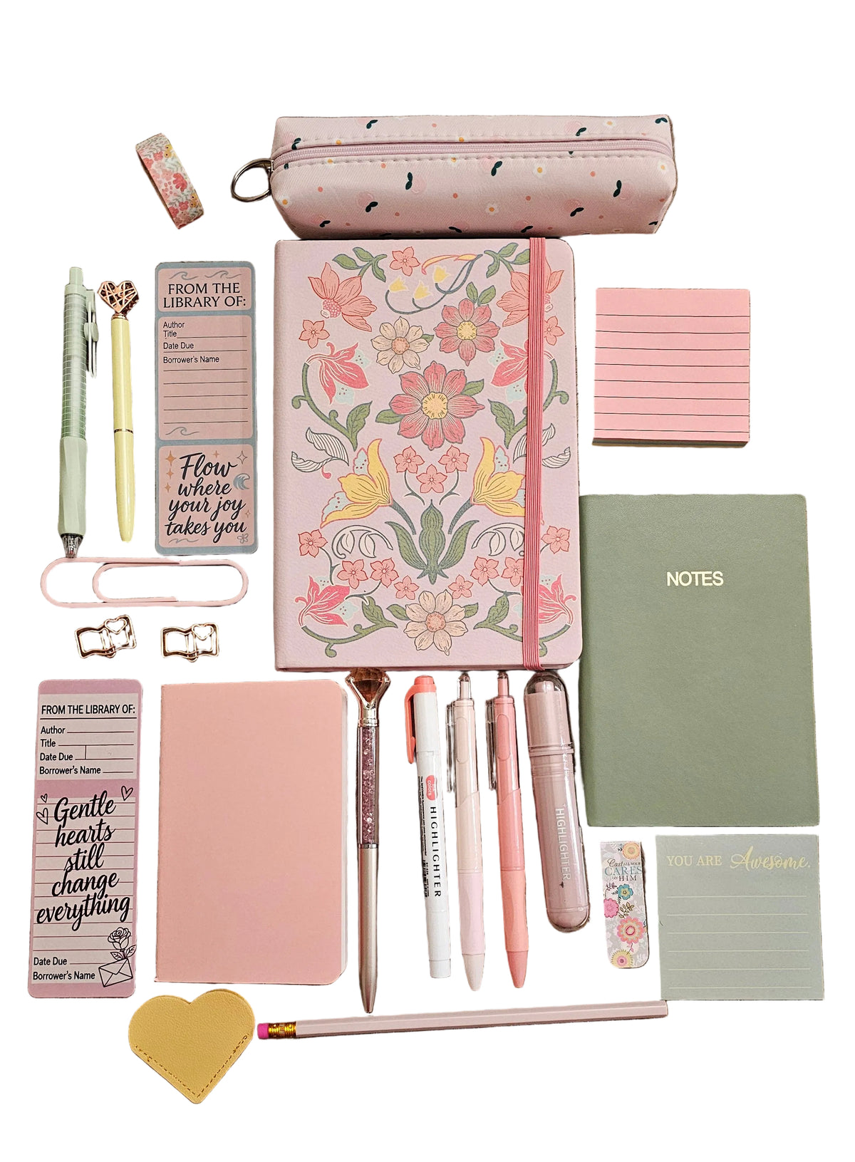 The Blushing Garden Stationery Gift Set