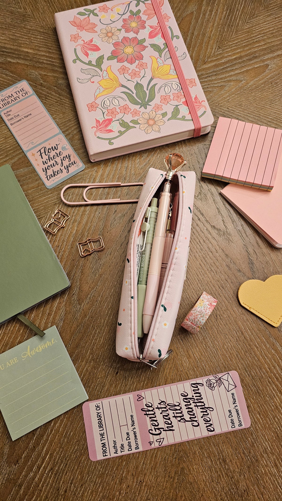 The Blushing Garden Stationery Gift Set