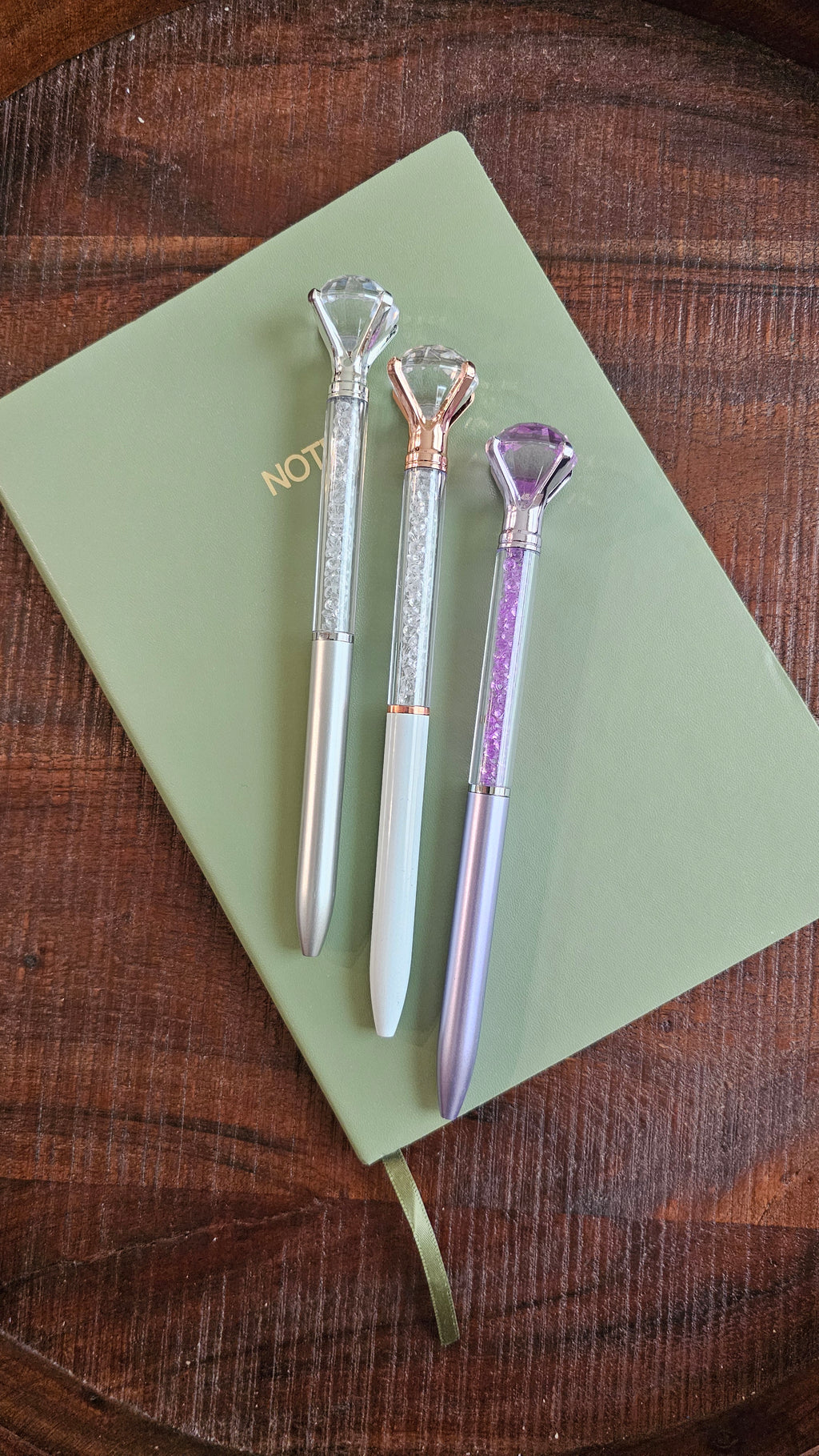 Sparkling Diamond Crystal Pen