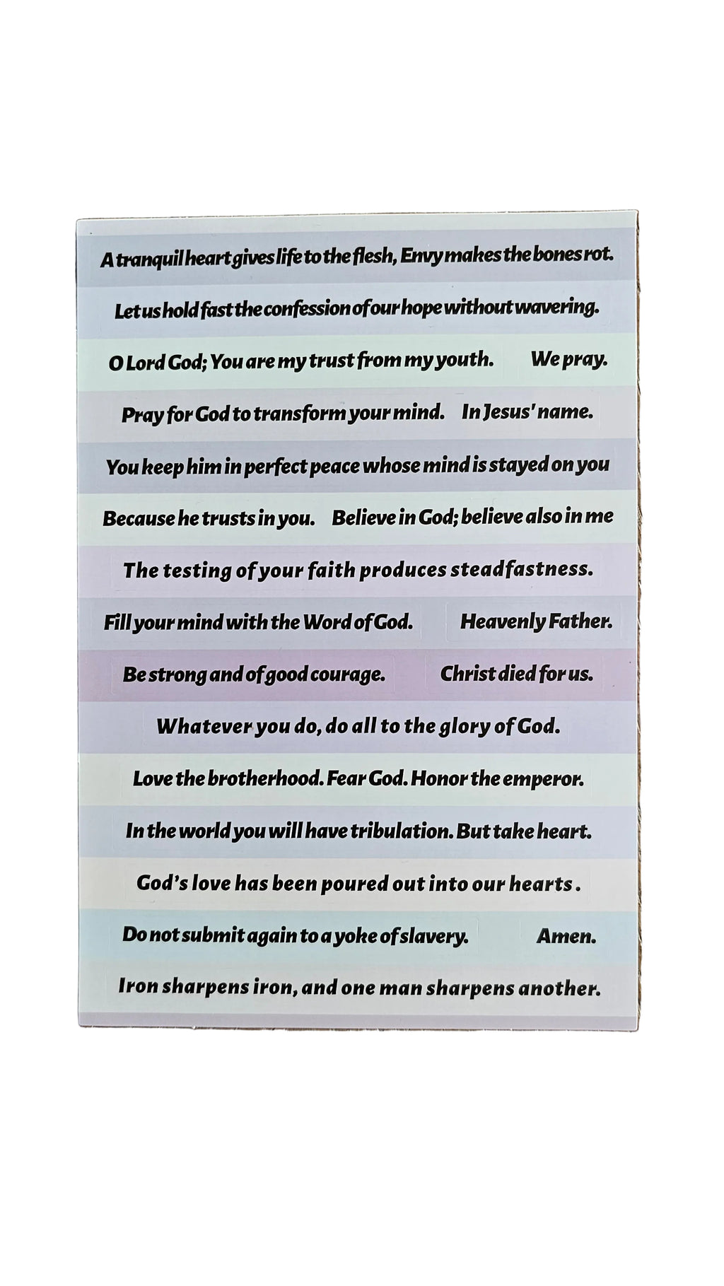 💜 Hearts Above Christian Stationery Gift Set