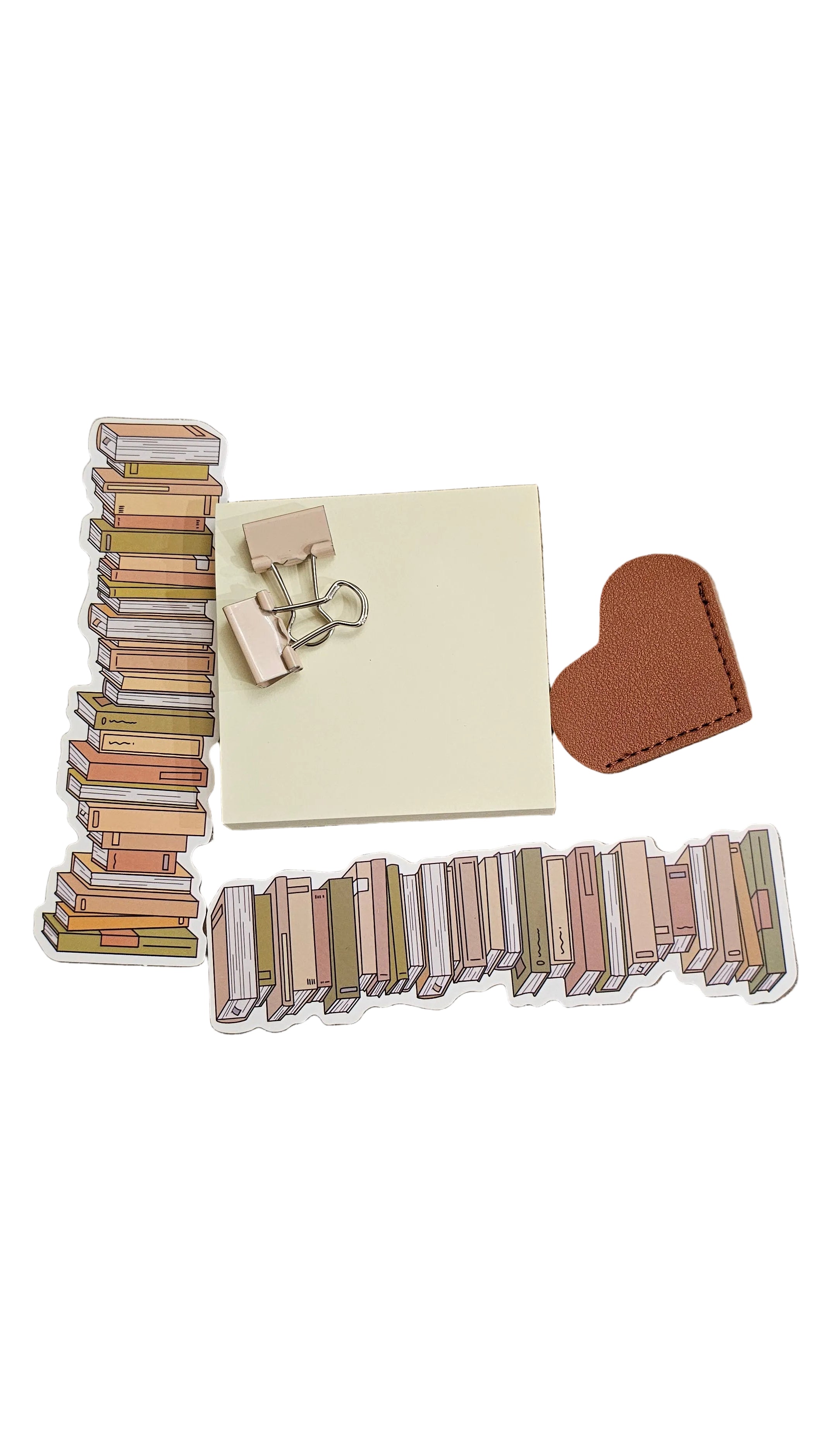 Neutral Book Lover Stationery Gift Set