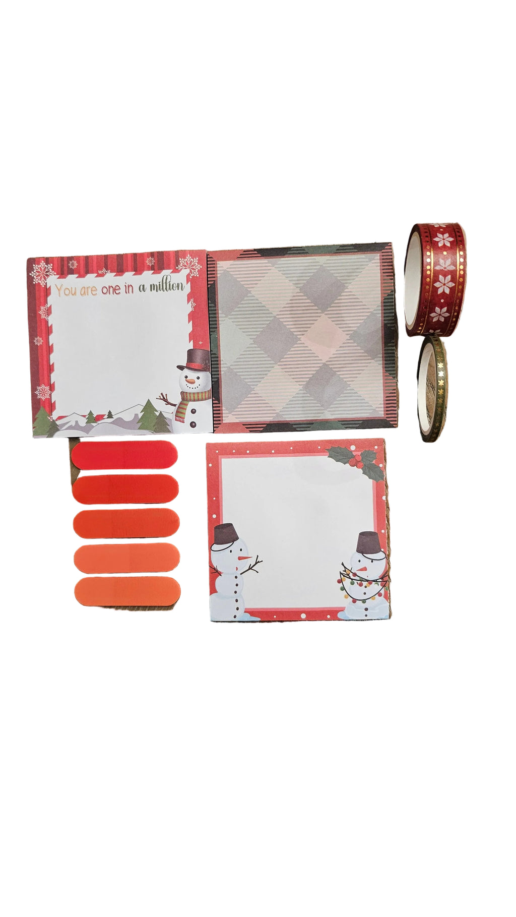 Snowman Family Holiday Magic Super Premium Stationery Gift Set