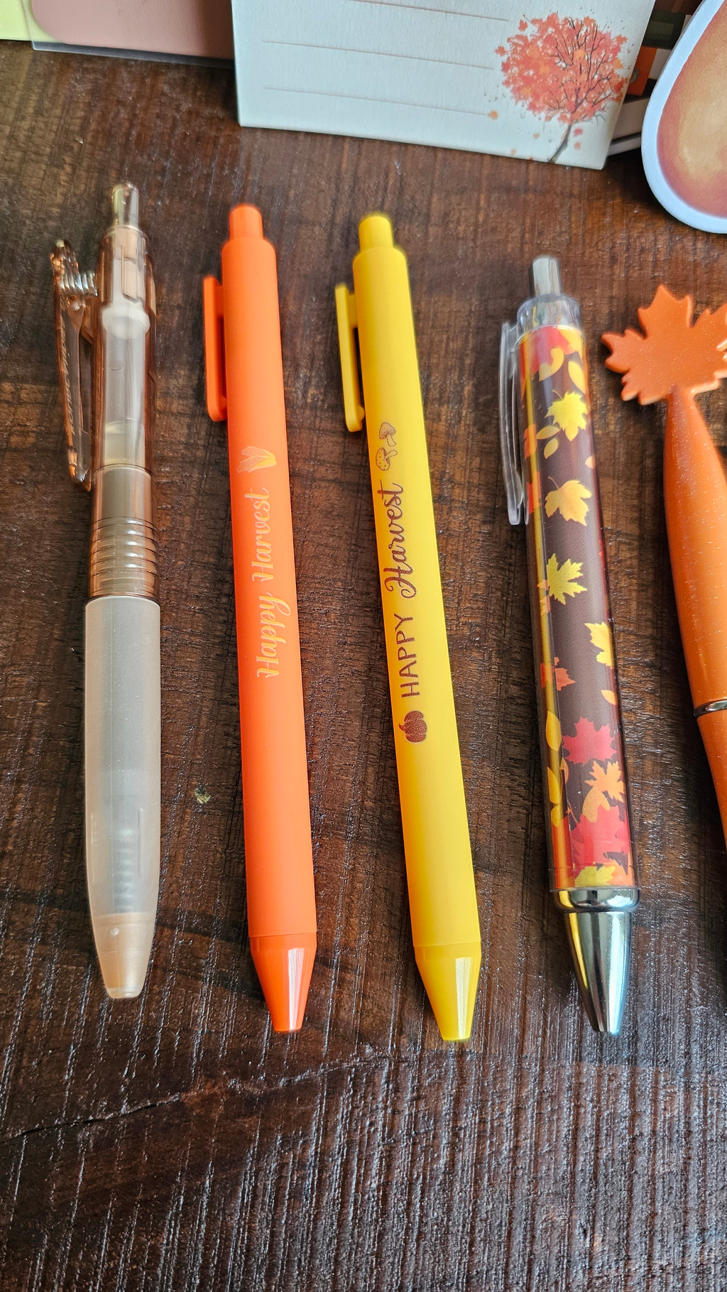 Harvest Basket Stationery Gift Set 🍂