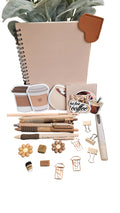 Coffee Lover Stationery Gift Set – Cozy Journal & Planner Bundle