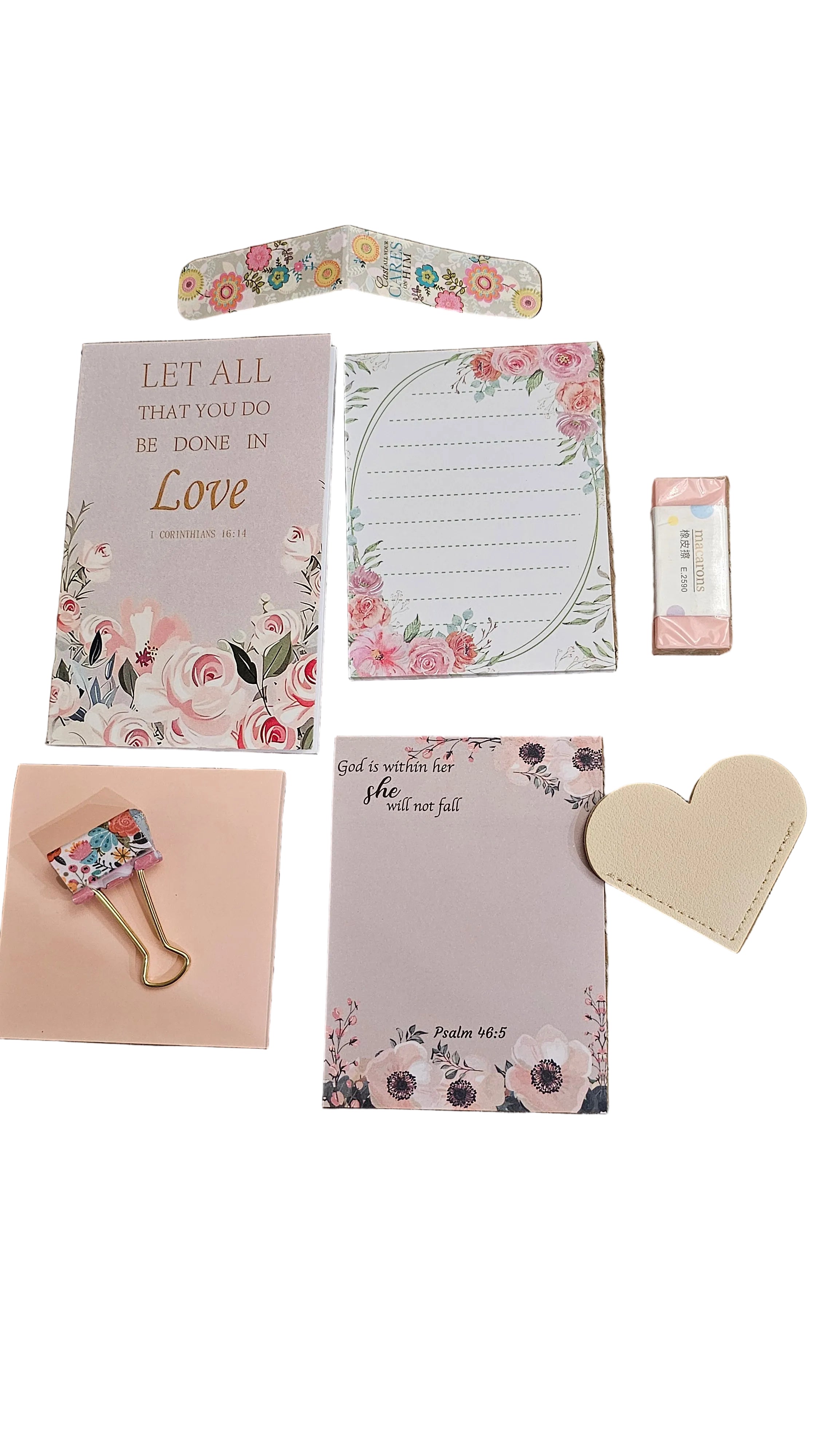 Blush Floral Luxury Stationery Gift Set