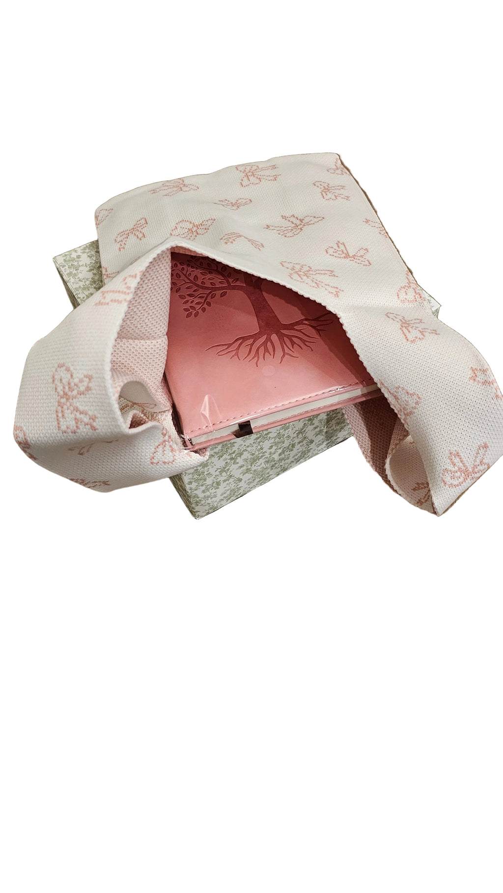 Reusable Knit Mini Tote Bag – Floral Collection