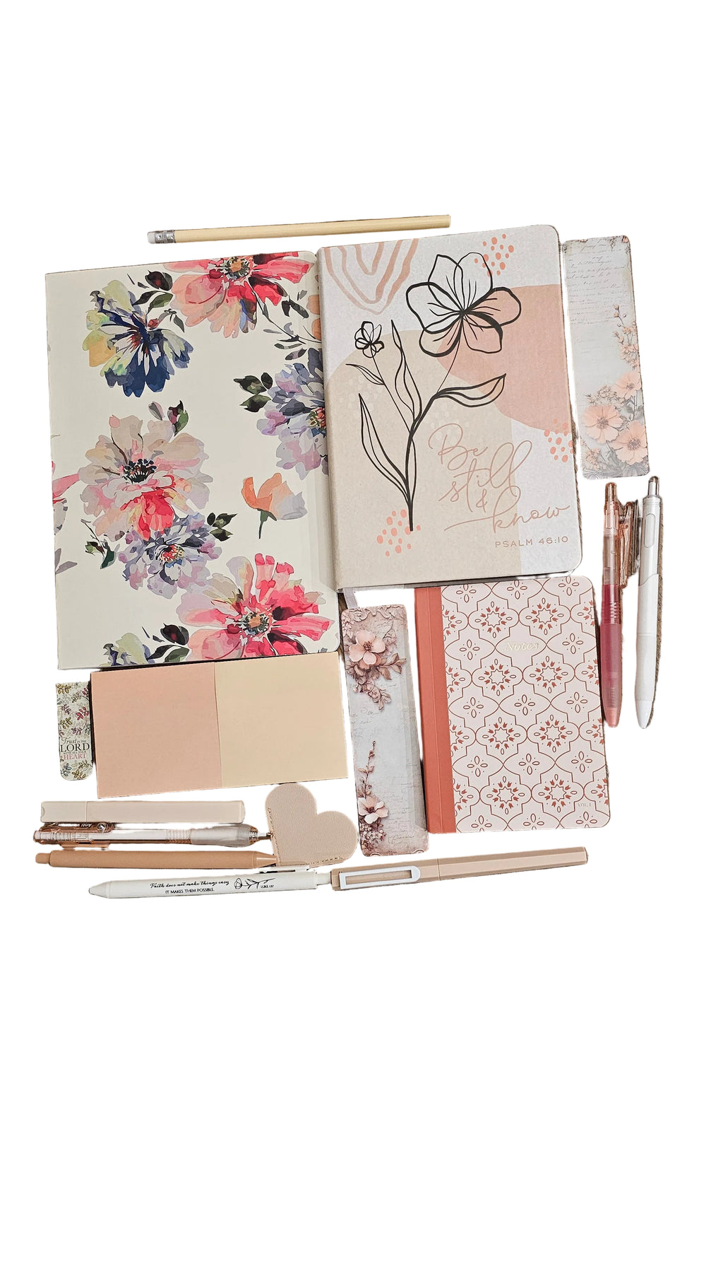 Graceful Bloom Stationery Gift Set