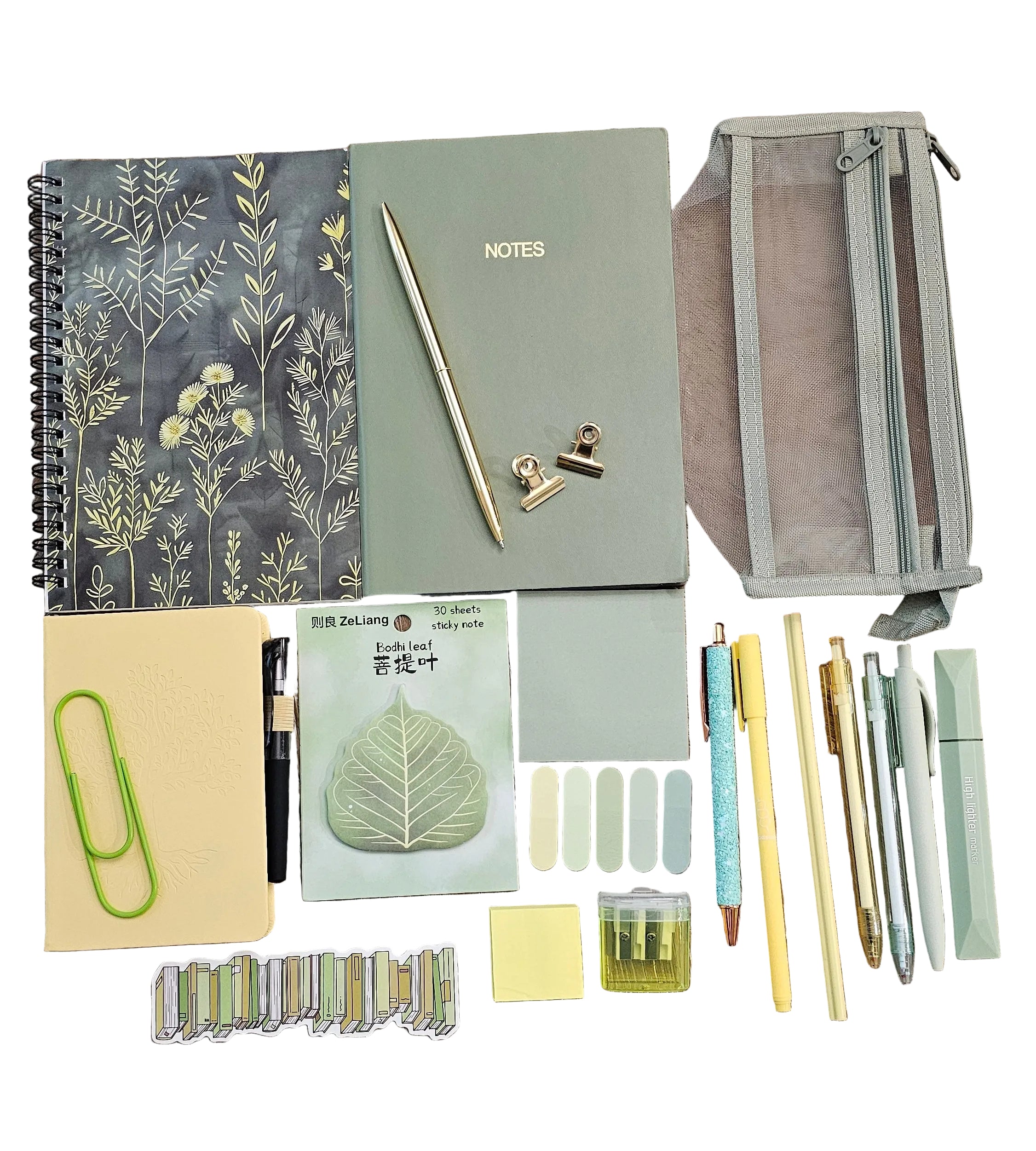 Emerald Green Stationery Gift Set