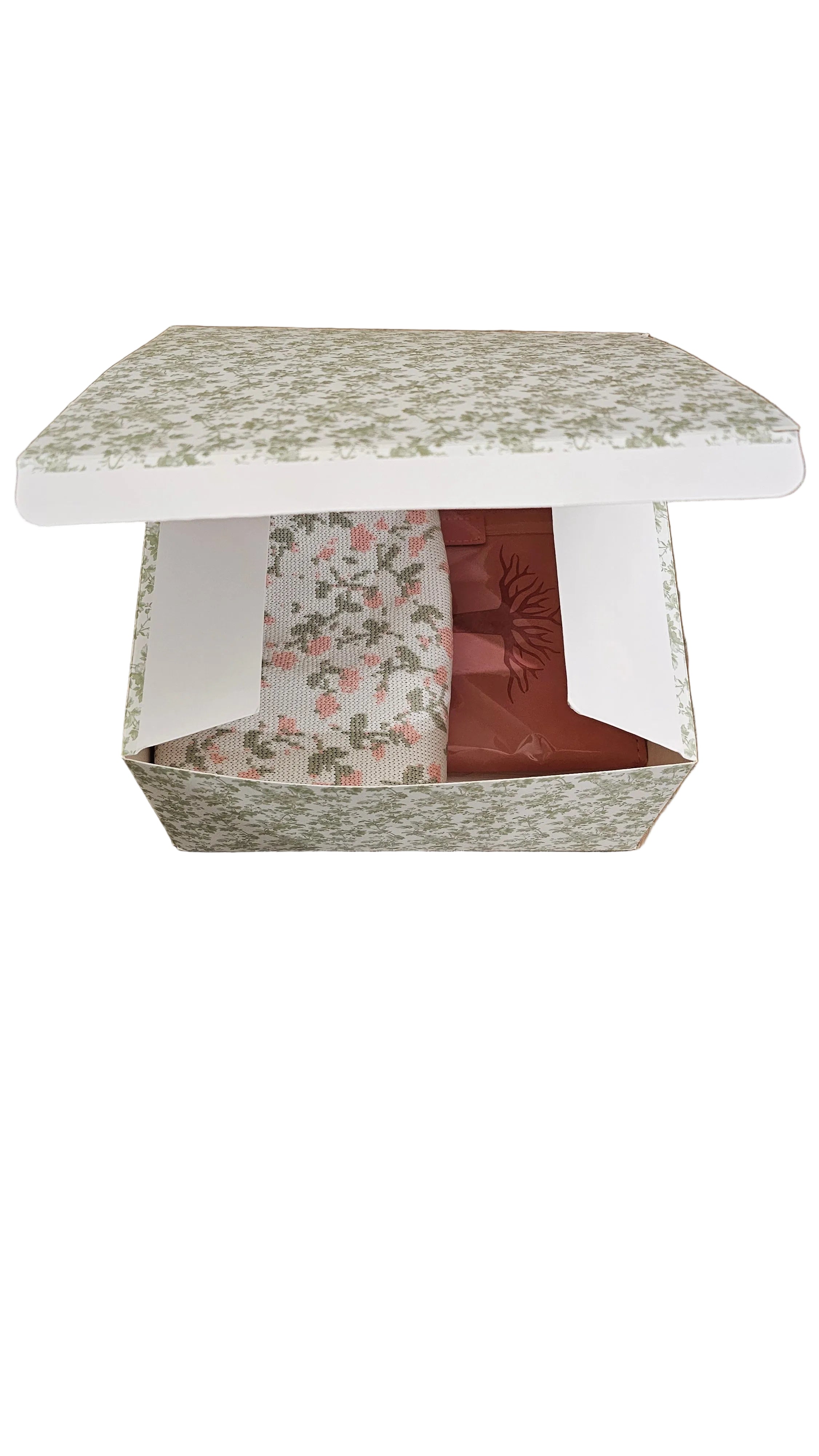 Reusable Knit Mini Tote Bag – Floral Collection