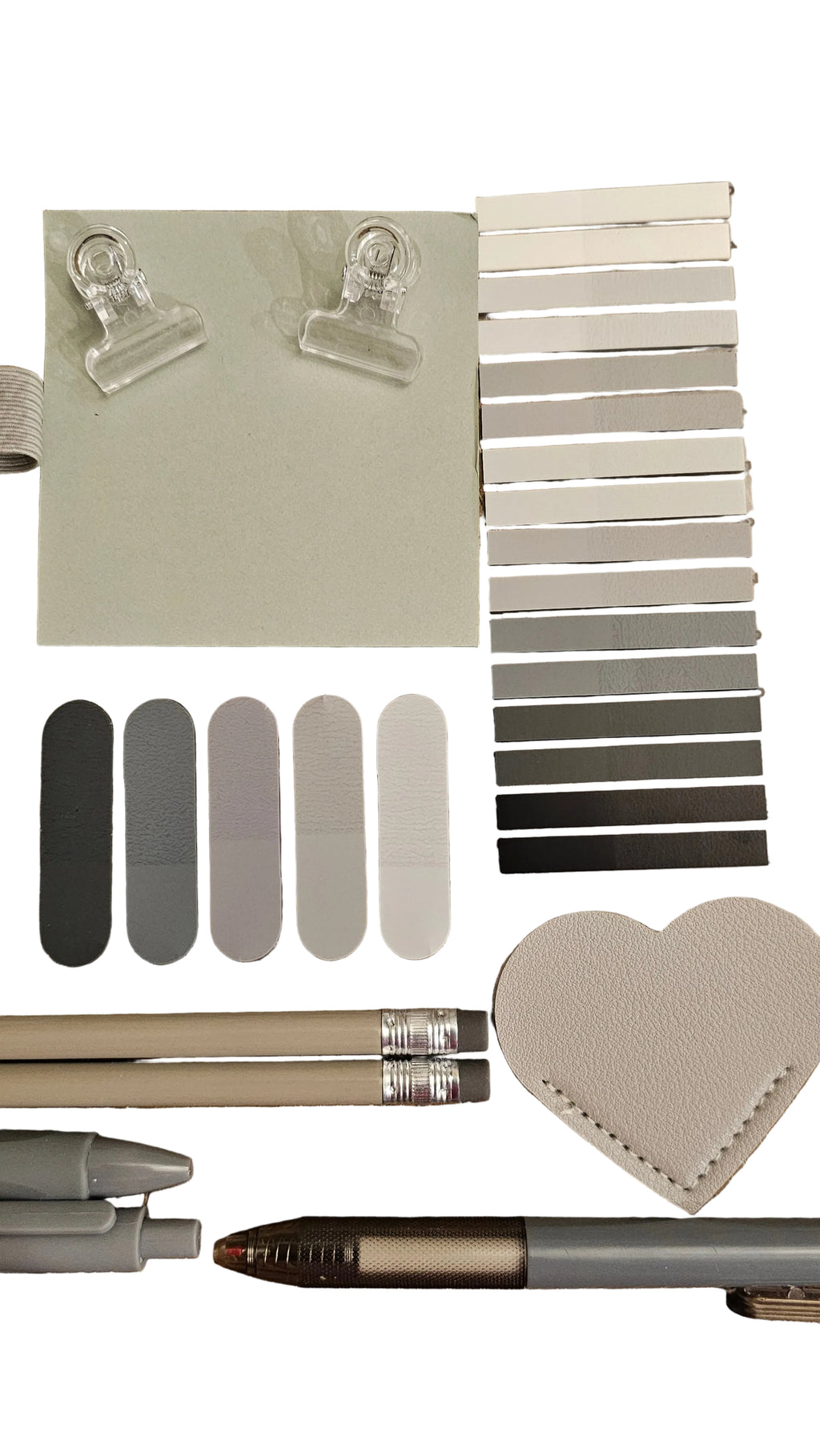 Elegant Gray Stationery Gift Set