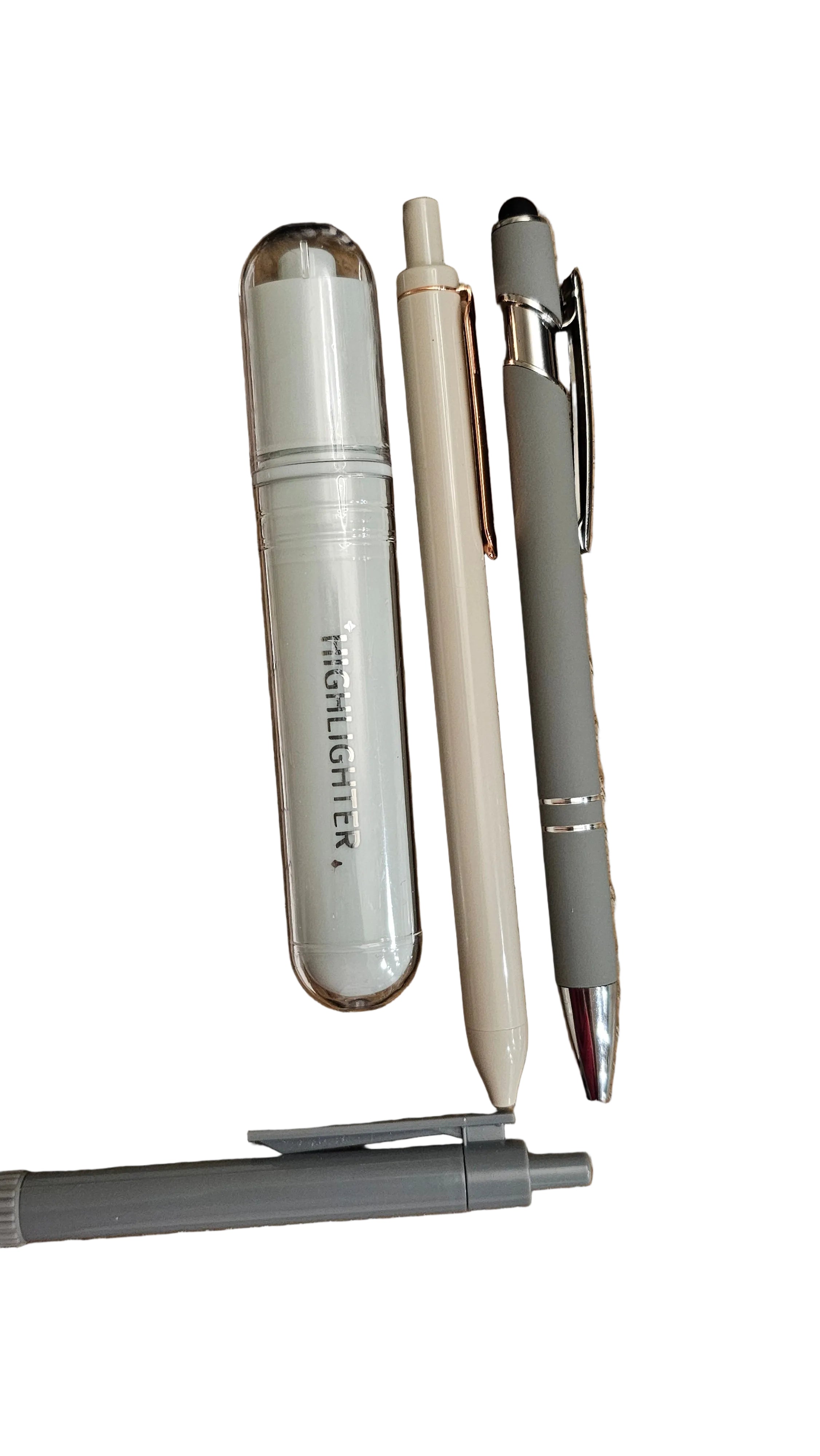 Elegant Gray Stationery Gift Set