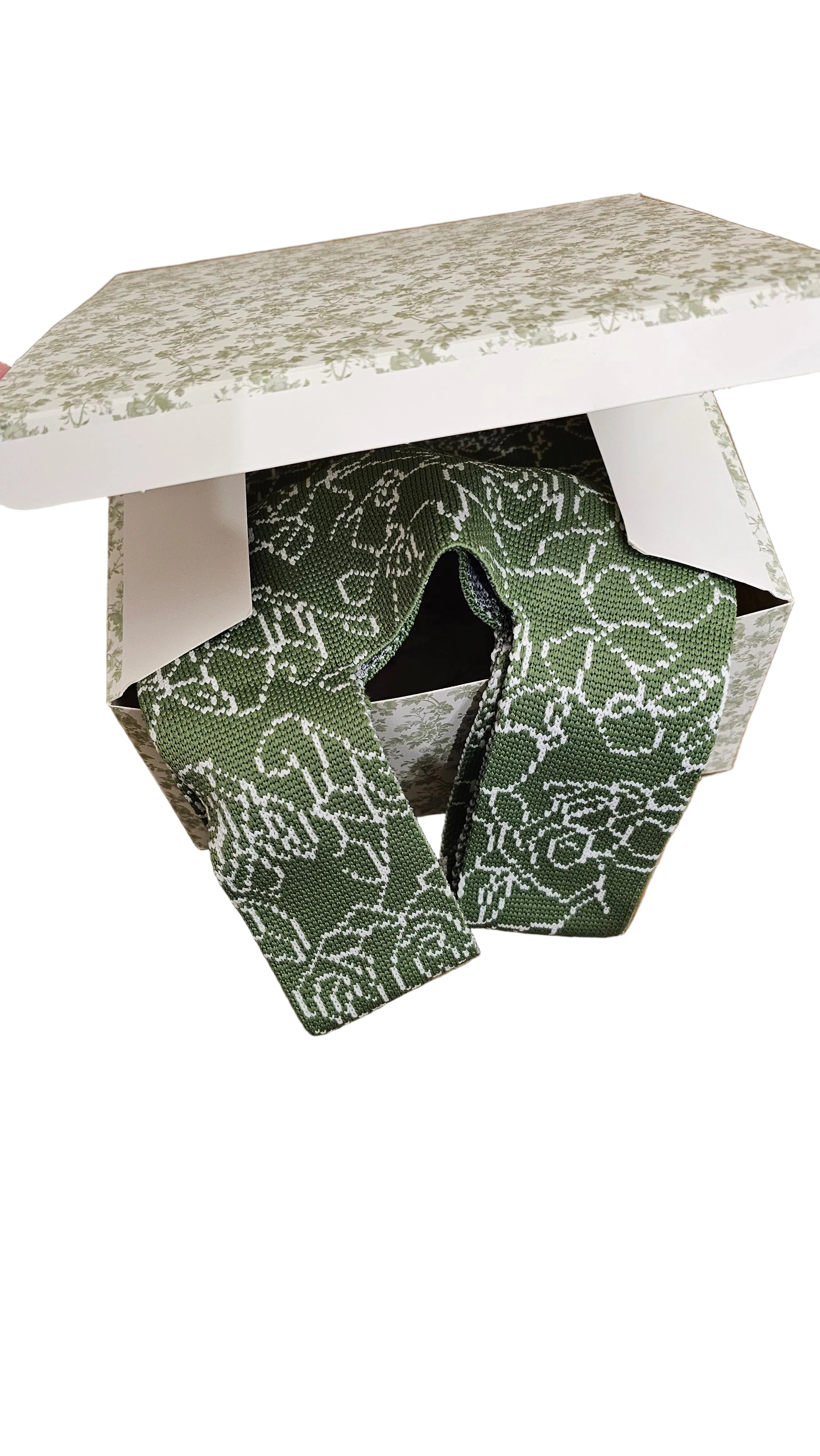 Reusable Knit Mini Tote Bag – Floral Collection