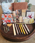 Autumn Pumpkin Cottage Stationery Gift Set
