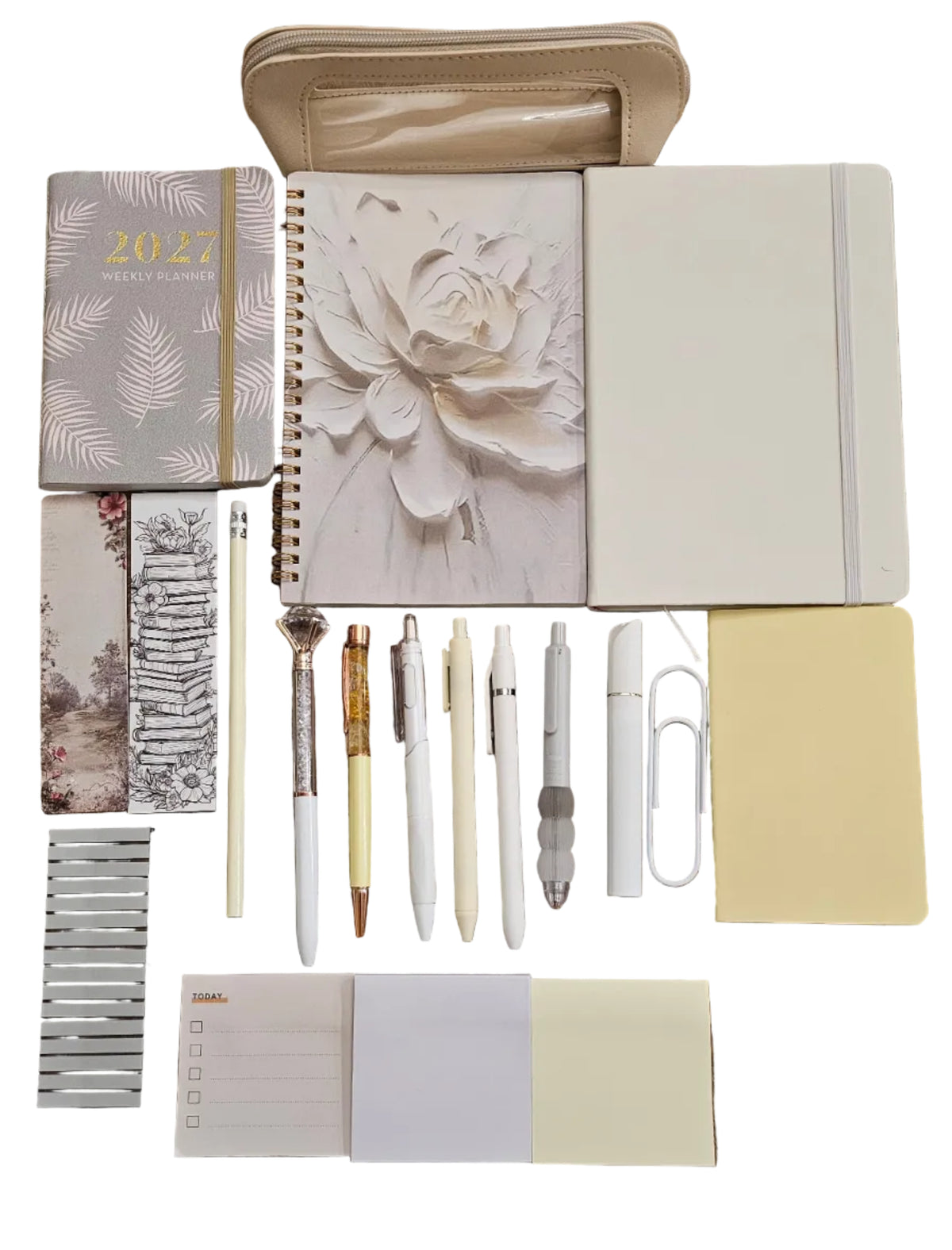 Ivory Petals Stationery Gift Set