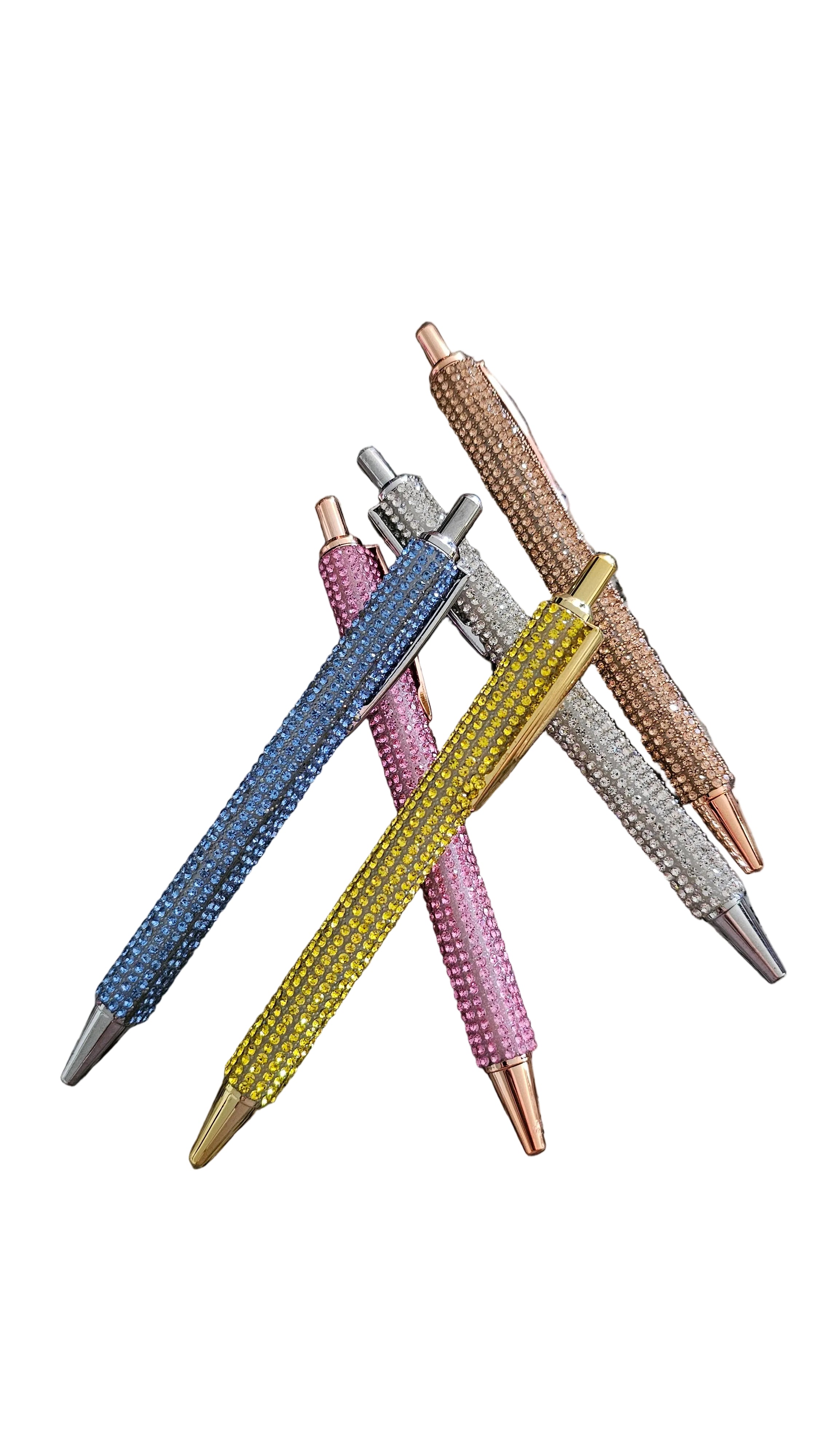 Crystal Rhinestone Pen Bundle – Set of 5