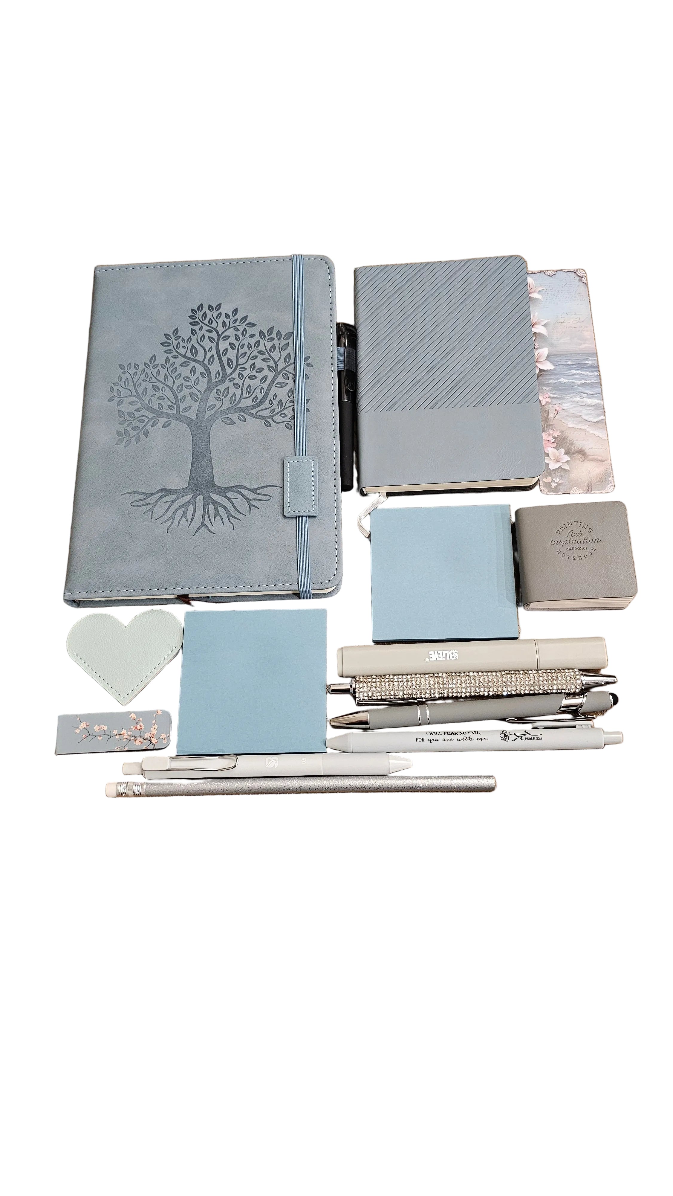 Silver Serenity Stationery Gift Set