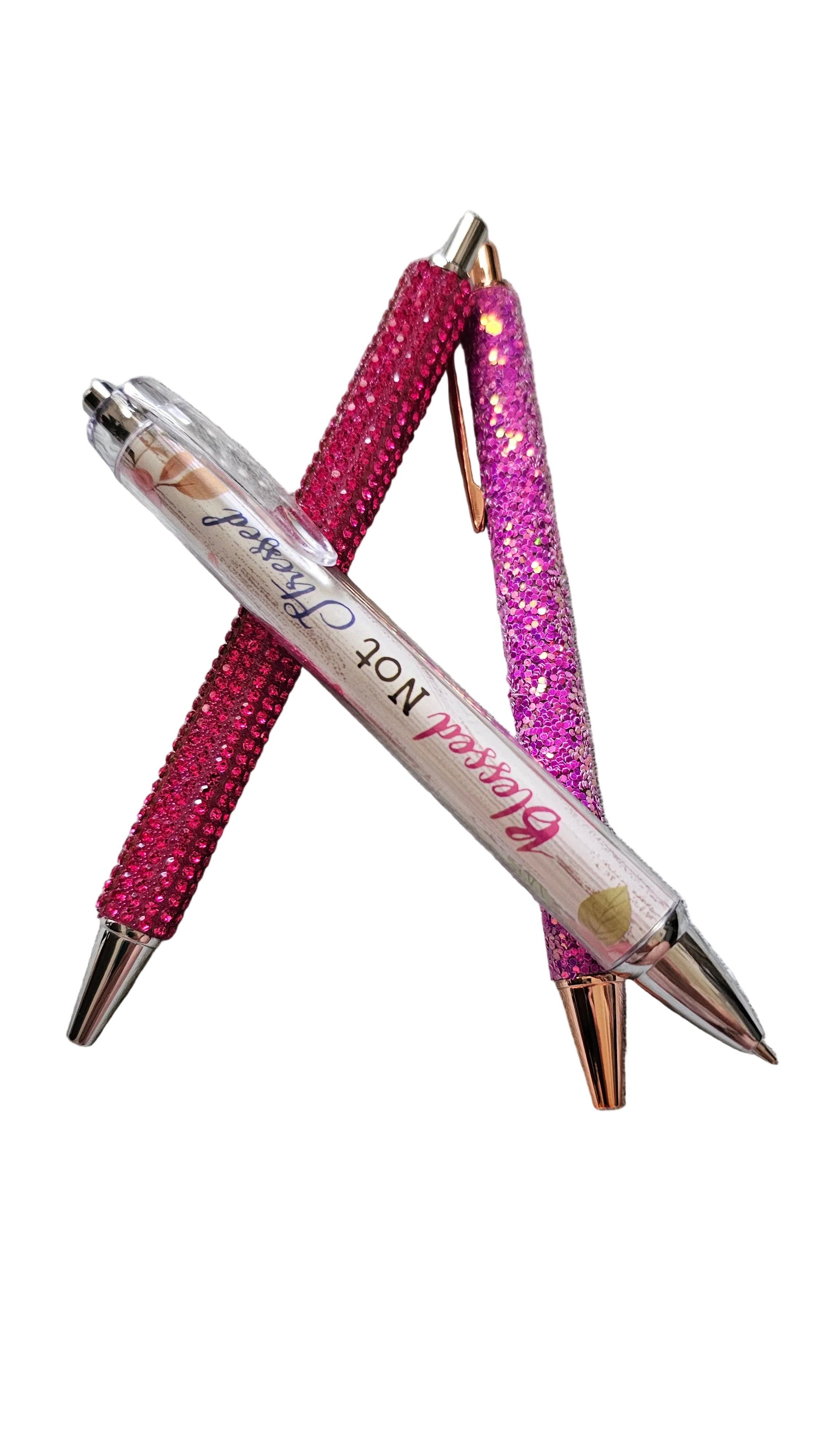 Pink Inspirational Pen Bundle – Set of 3