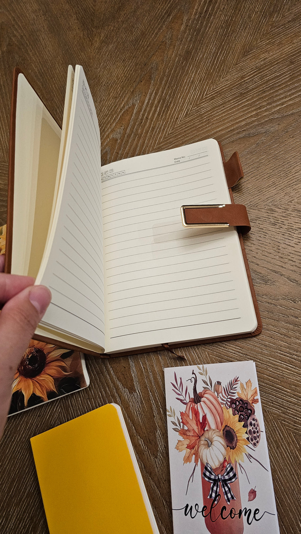 Golden Harvest Stationery Gift Set
