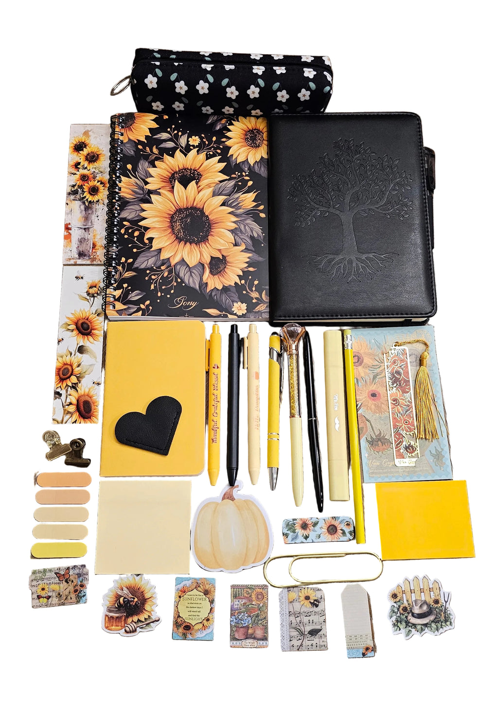 Sunflower Harvest Stationery Gift Set
