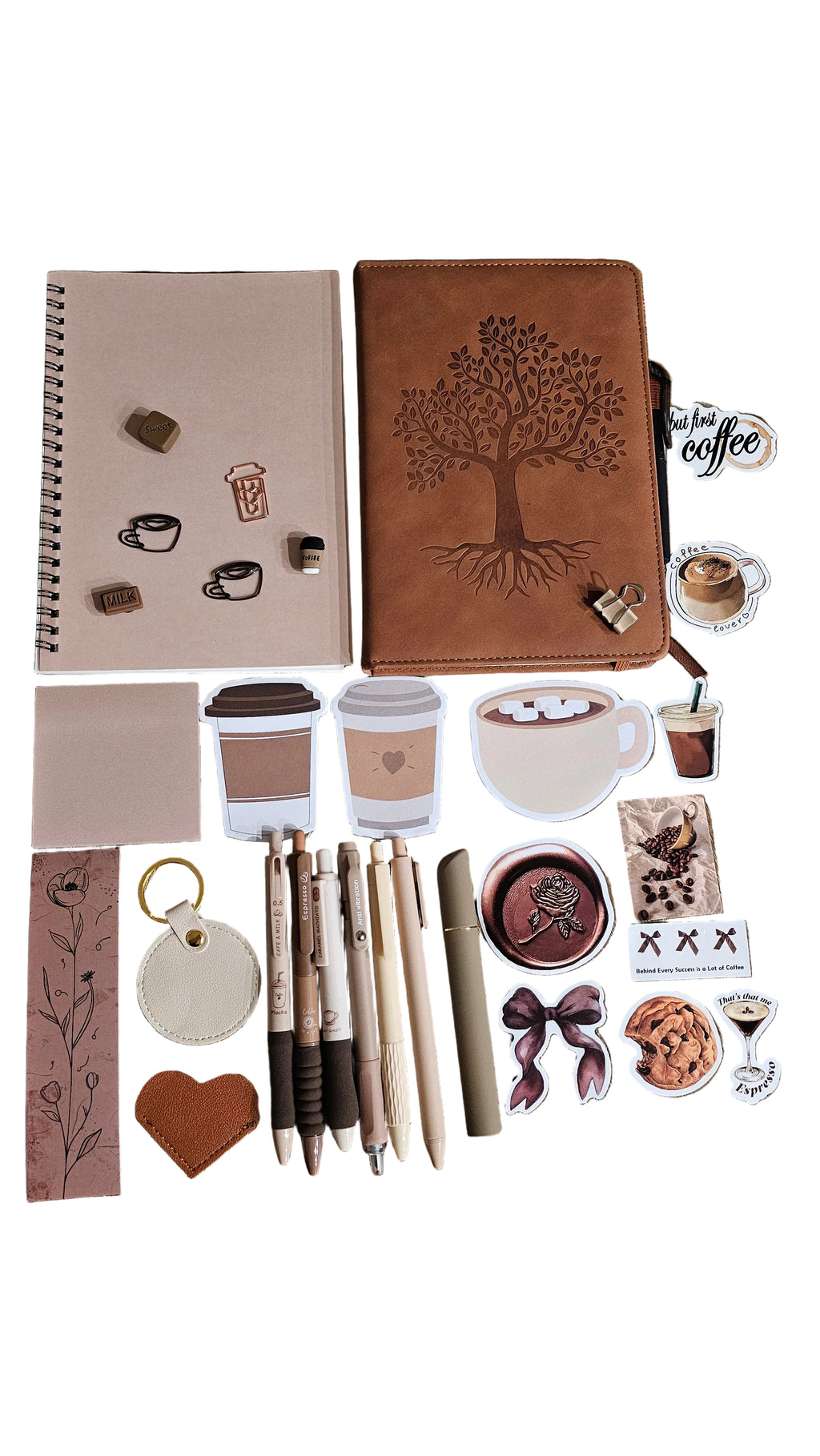 Cozy Coffee Stationery Gift Set