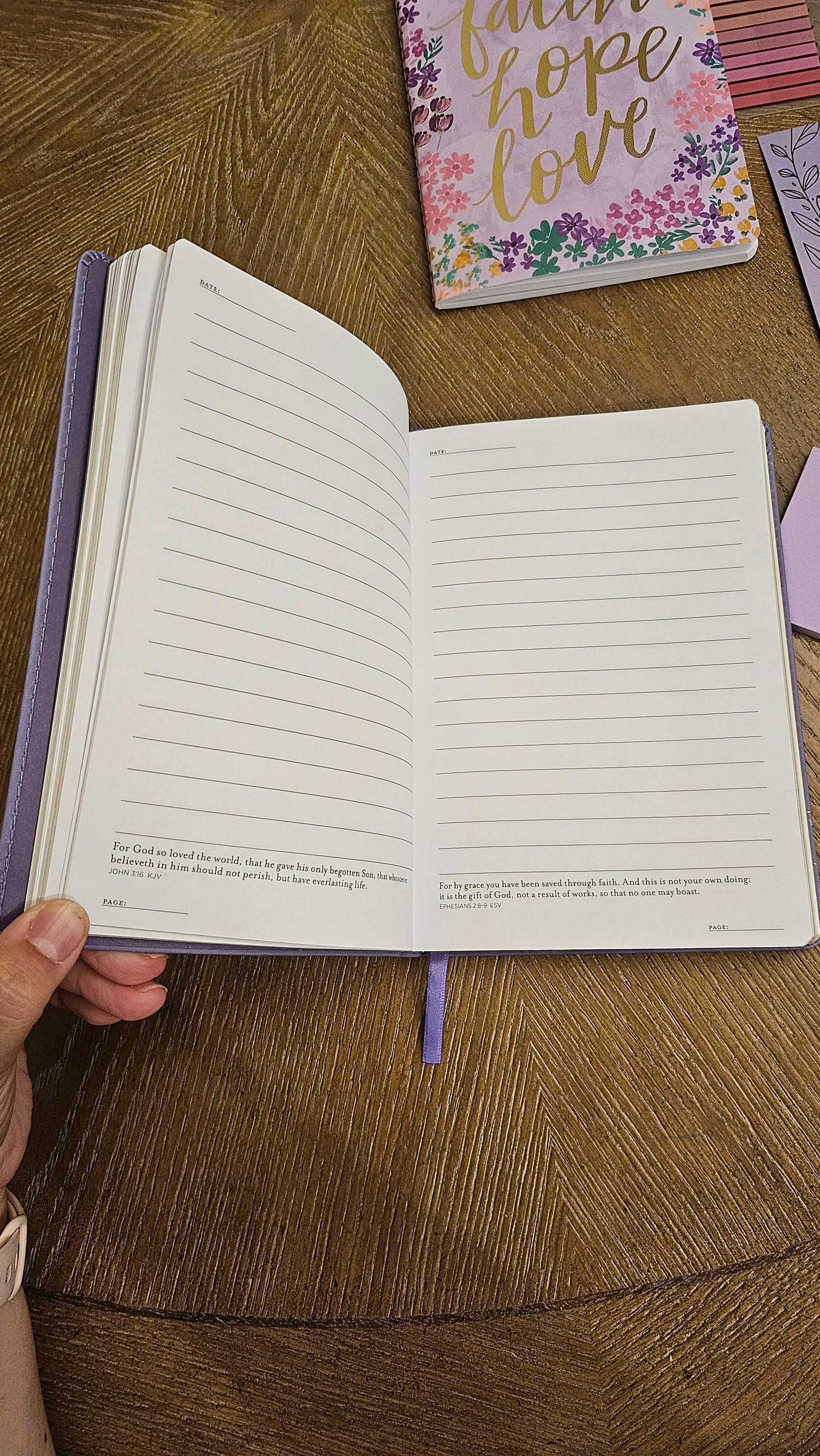 Lavender Grace Stationery Gift Set