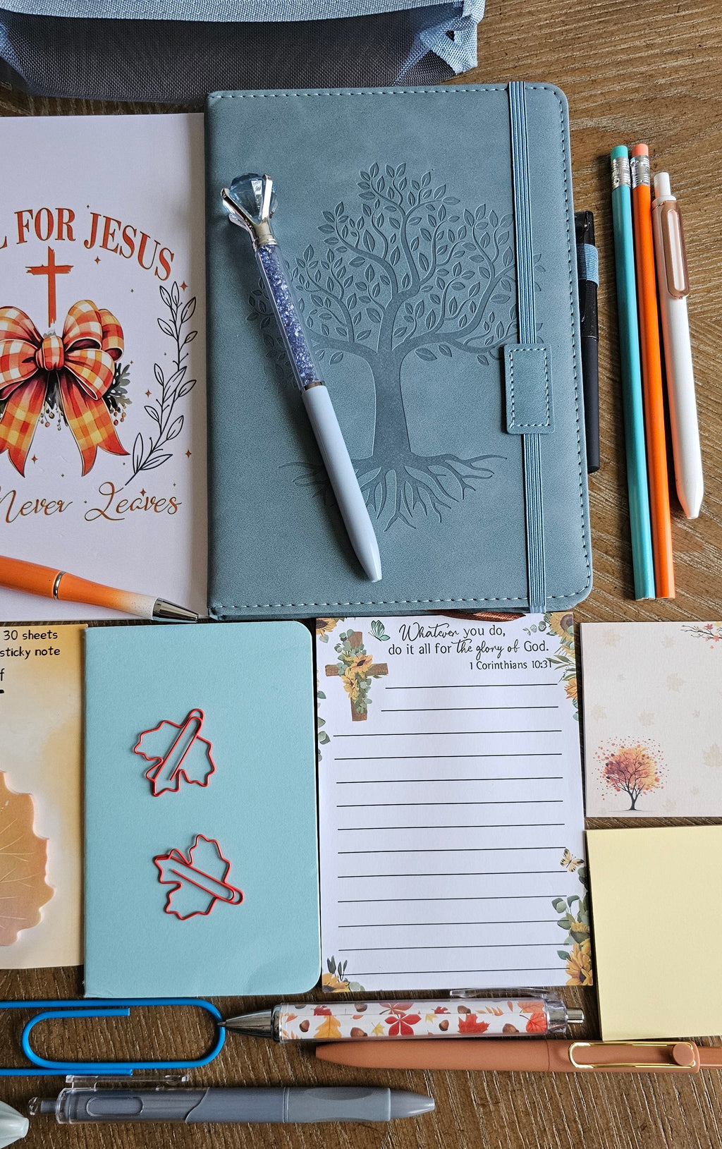 Faithful Autumn Stationery Gift Set
