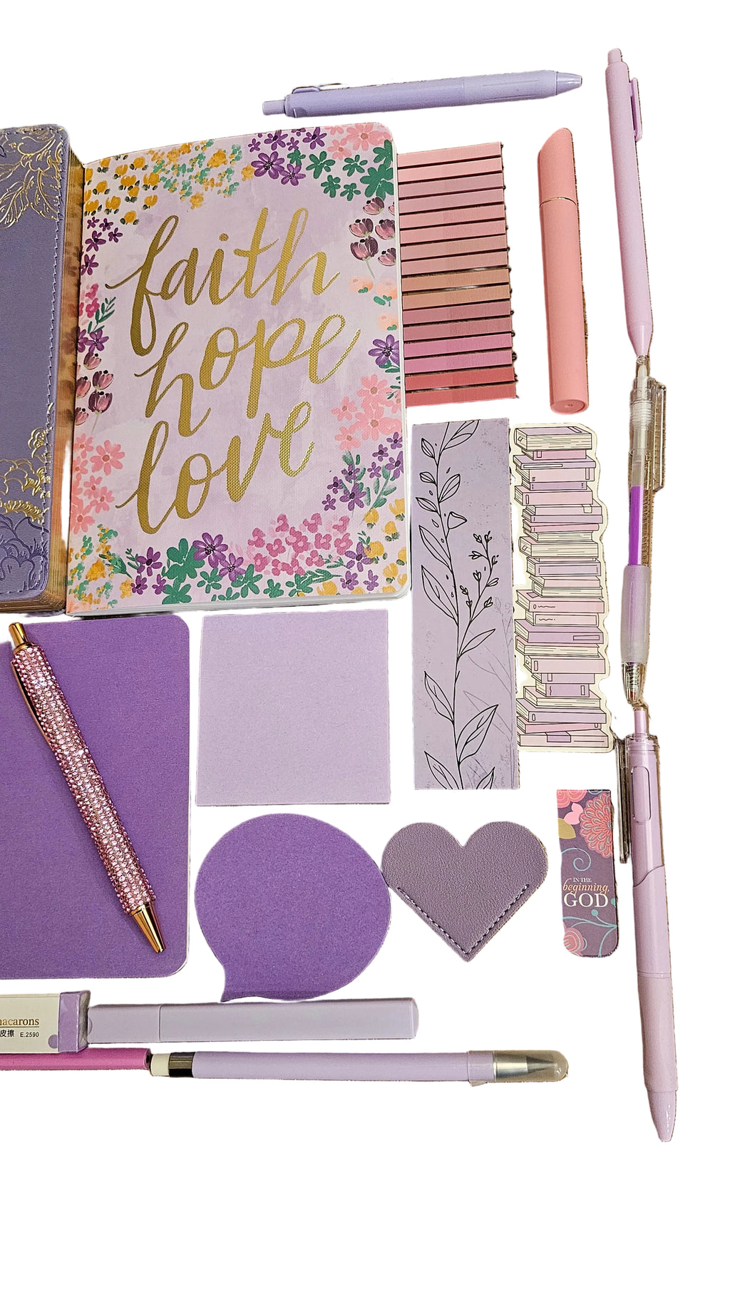 Lavender Grace Stationery Gift Set