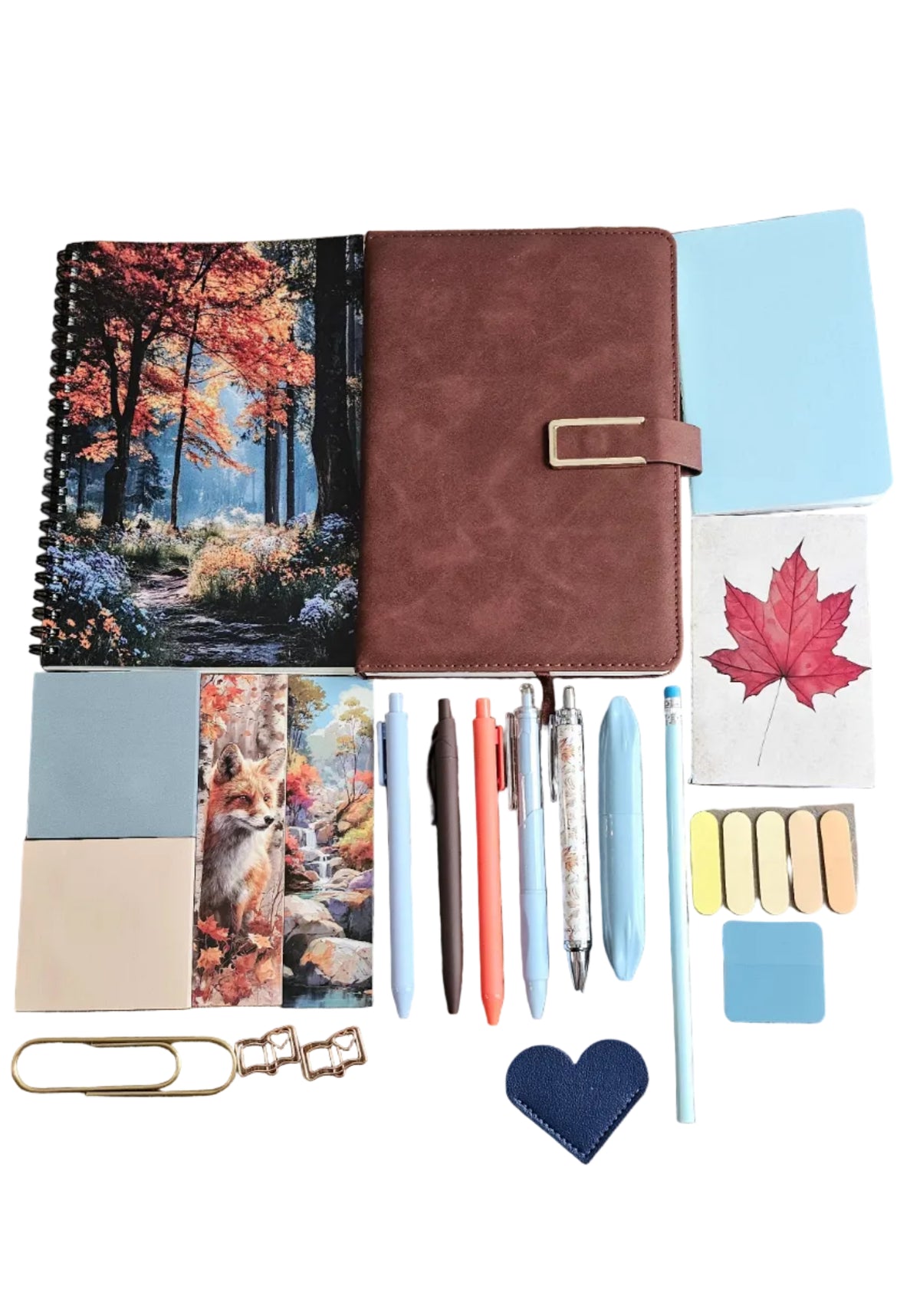 Autumn Foxwood Stationery Gift Set
