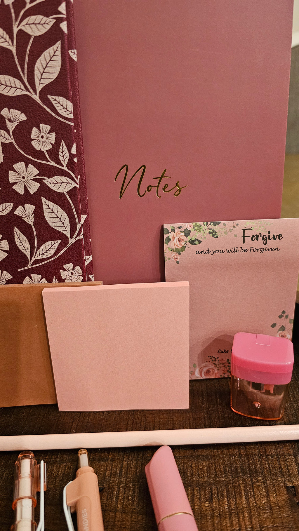 Berry Blossom Stationery Gift Set