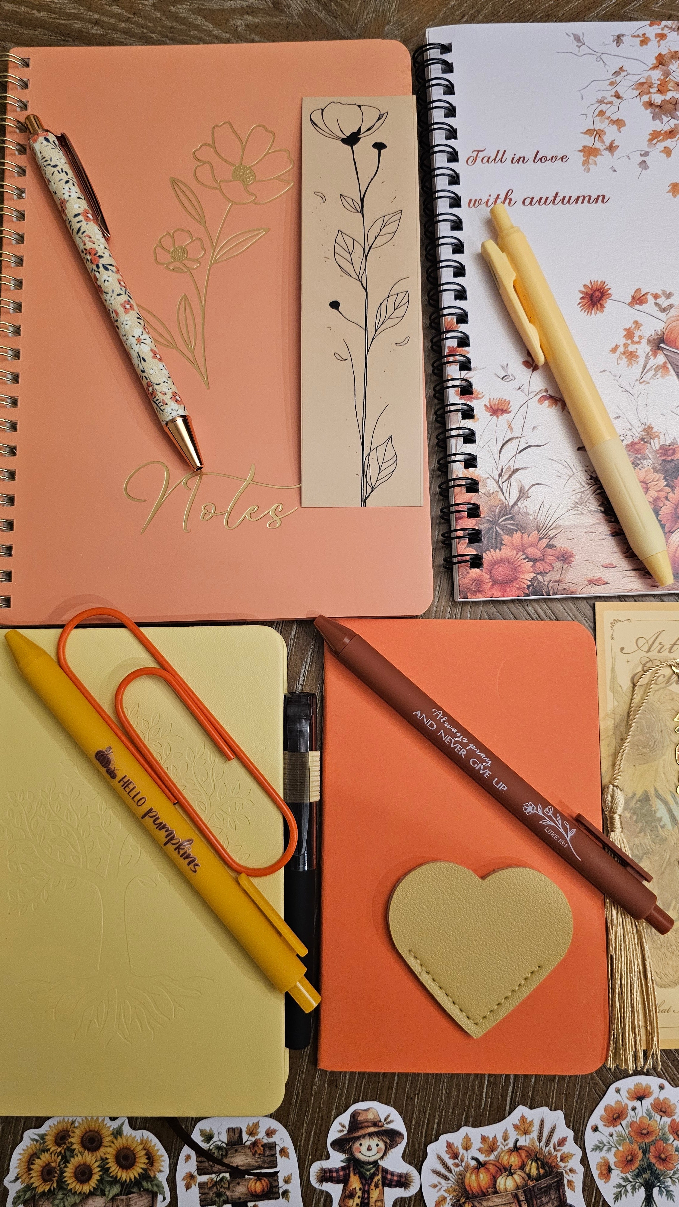 Autumn Harvest Stationery Gift Set