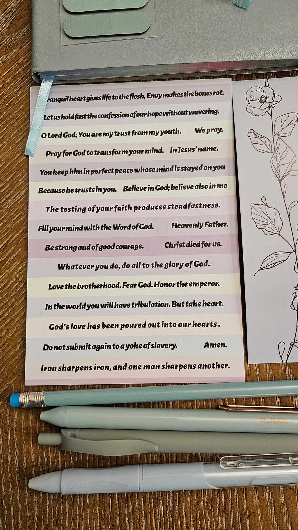 Blue Haven Stationery Gift Set